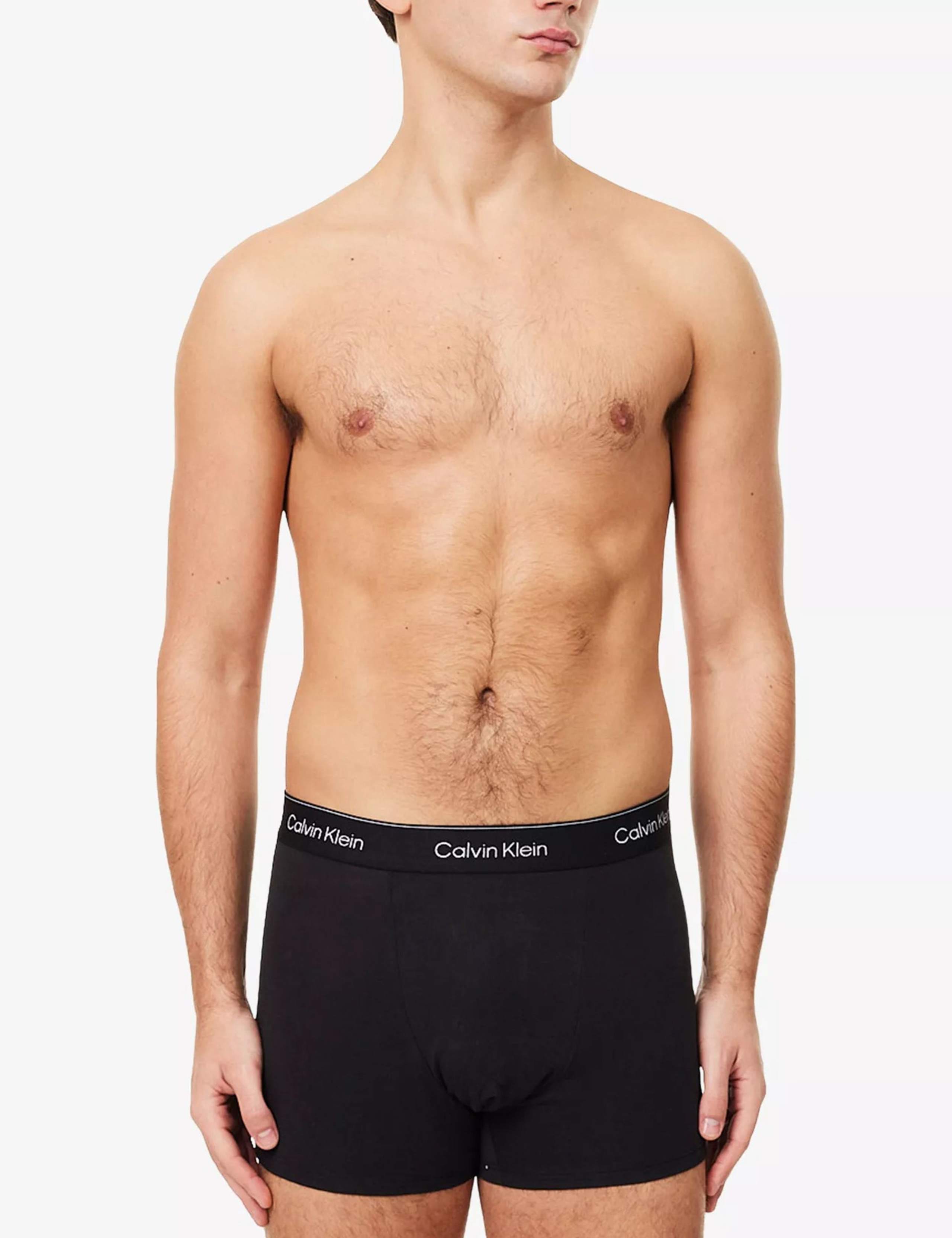 3 Pack Icon Cotton Stretch Relaxed Dart Trunks 3 of 4