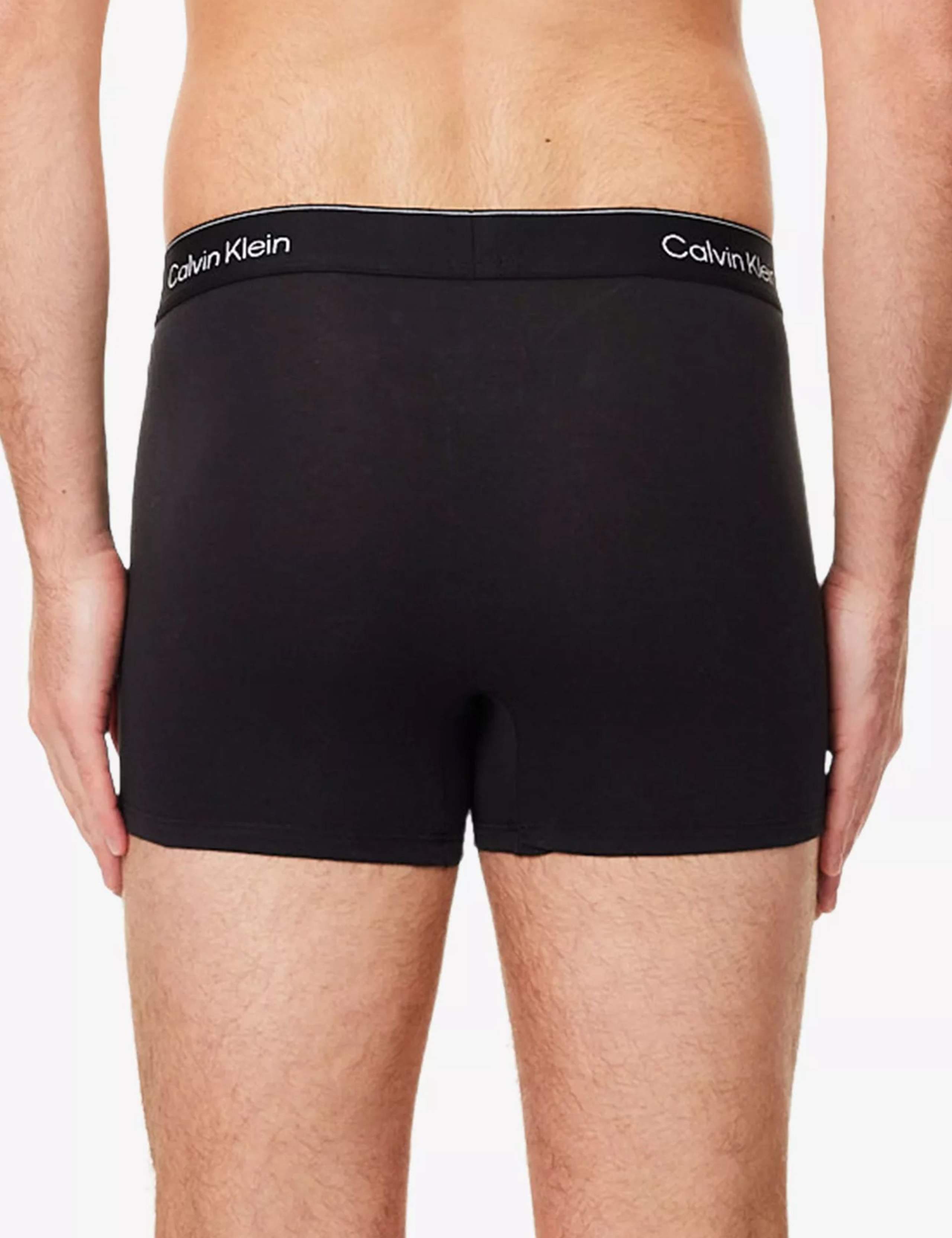 3 Pack Icon Cotton Stretch Relaxed Dart Trunks 4 of 4