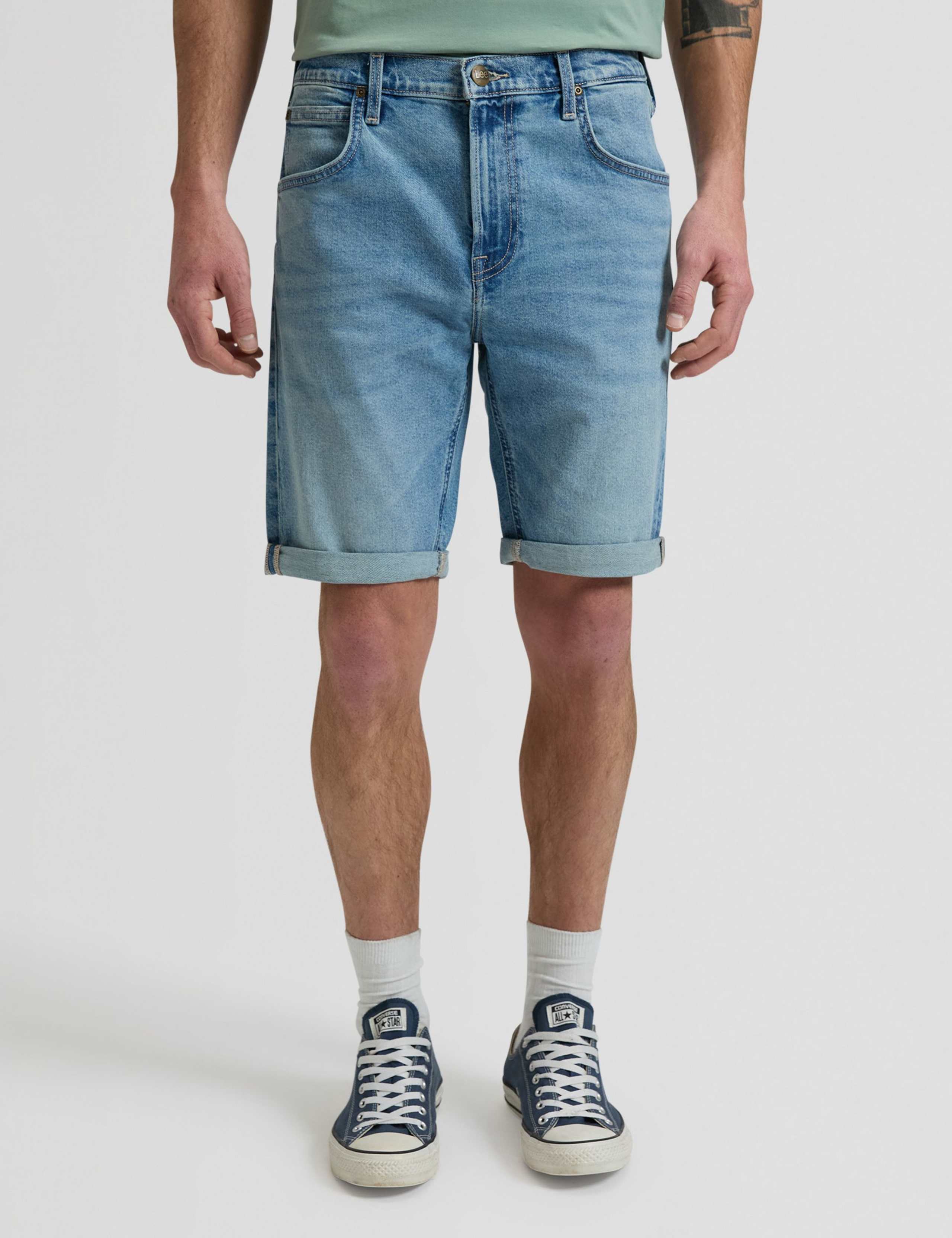 5 Pocket Denim Shorts 2 of 6