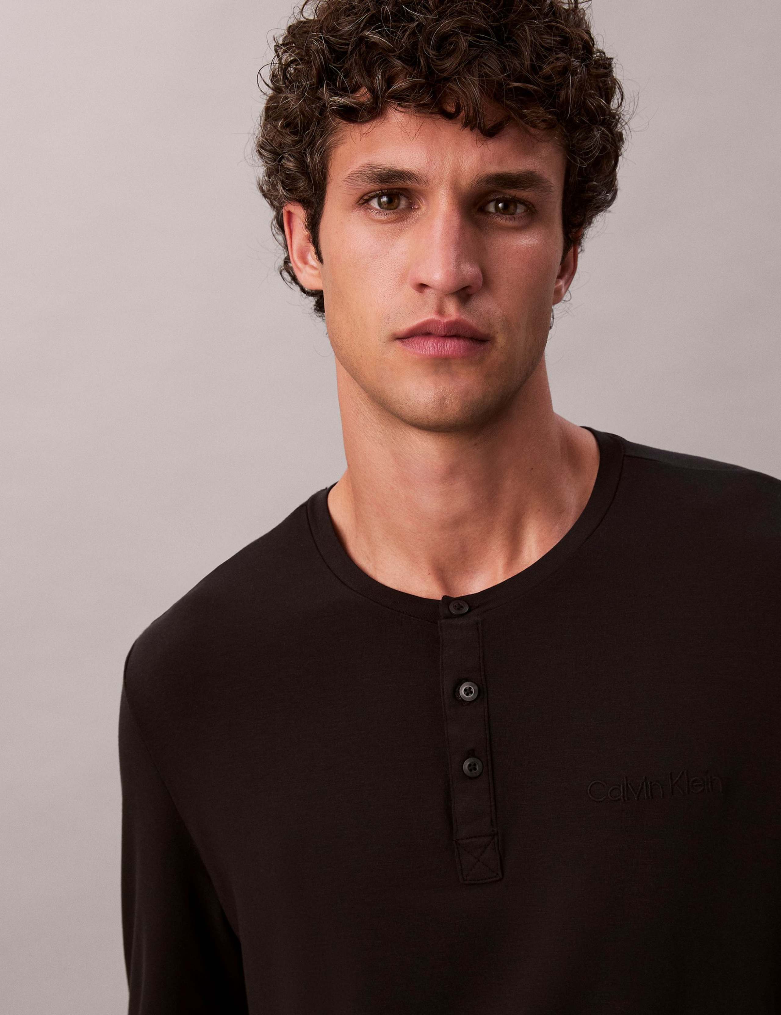 Modal Rich Henley Pyjama Top 3 of 5