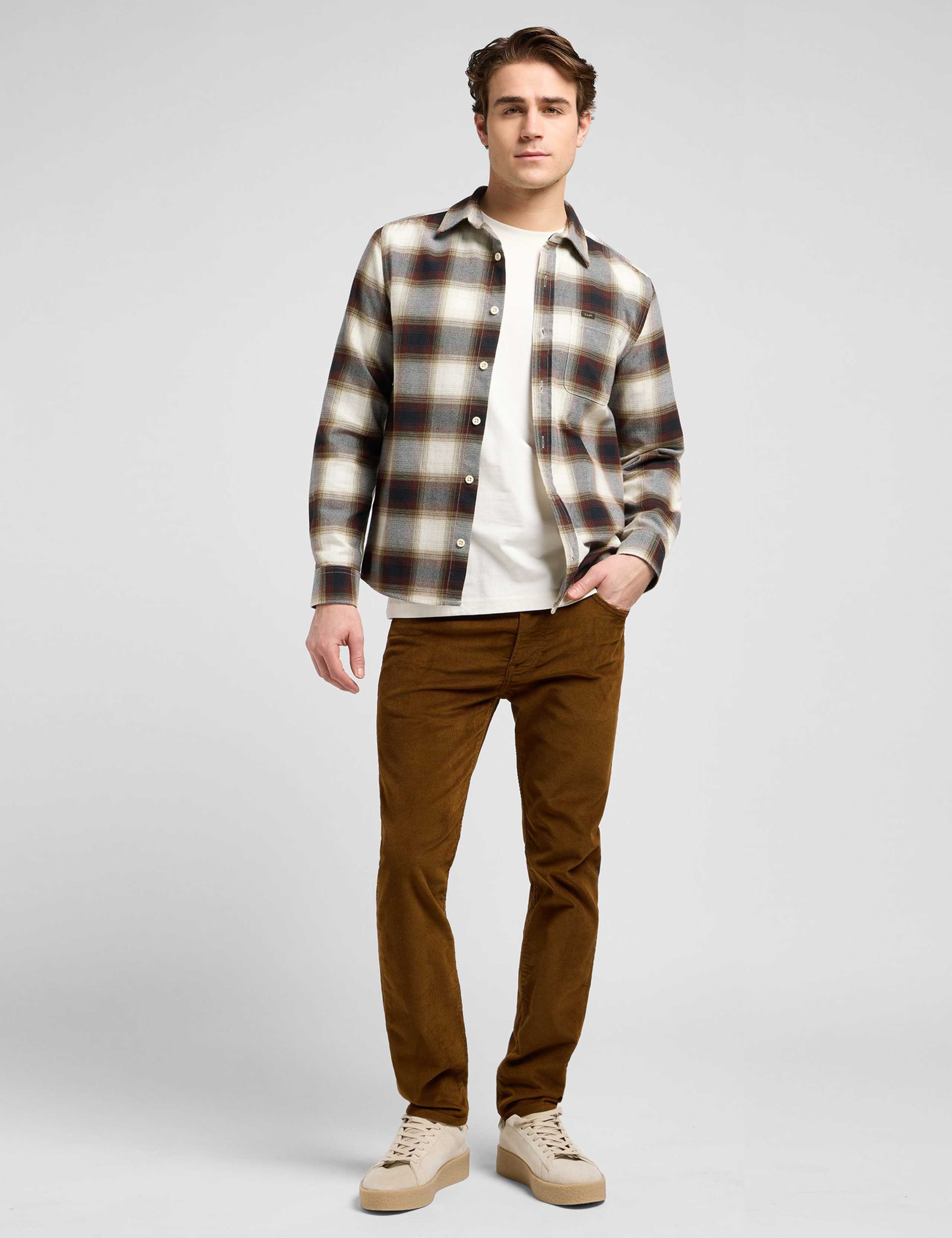 Leesure Regular Fit Pure Cotton Check Shirt 3 of 6