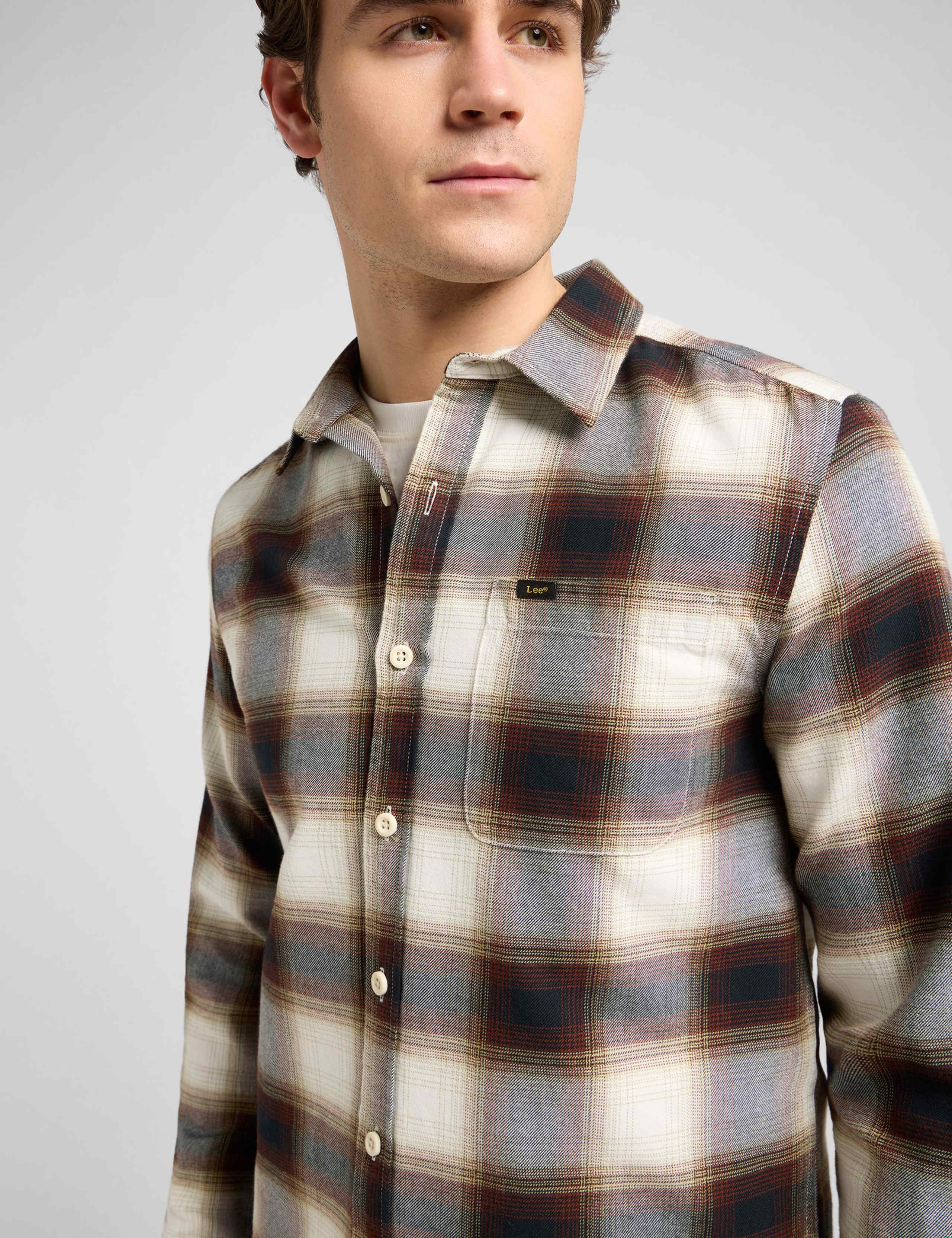 Leesure Regular Fit Pure Cotton Check Shirt 4 of 6