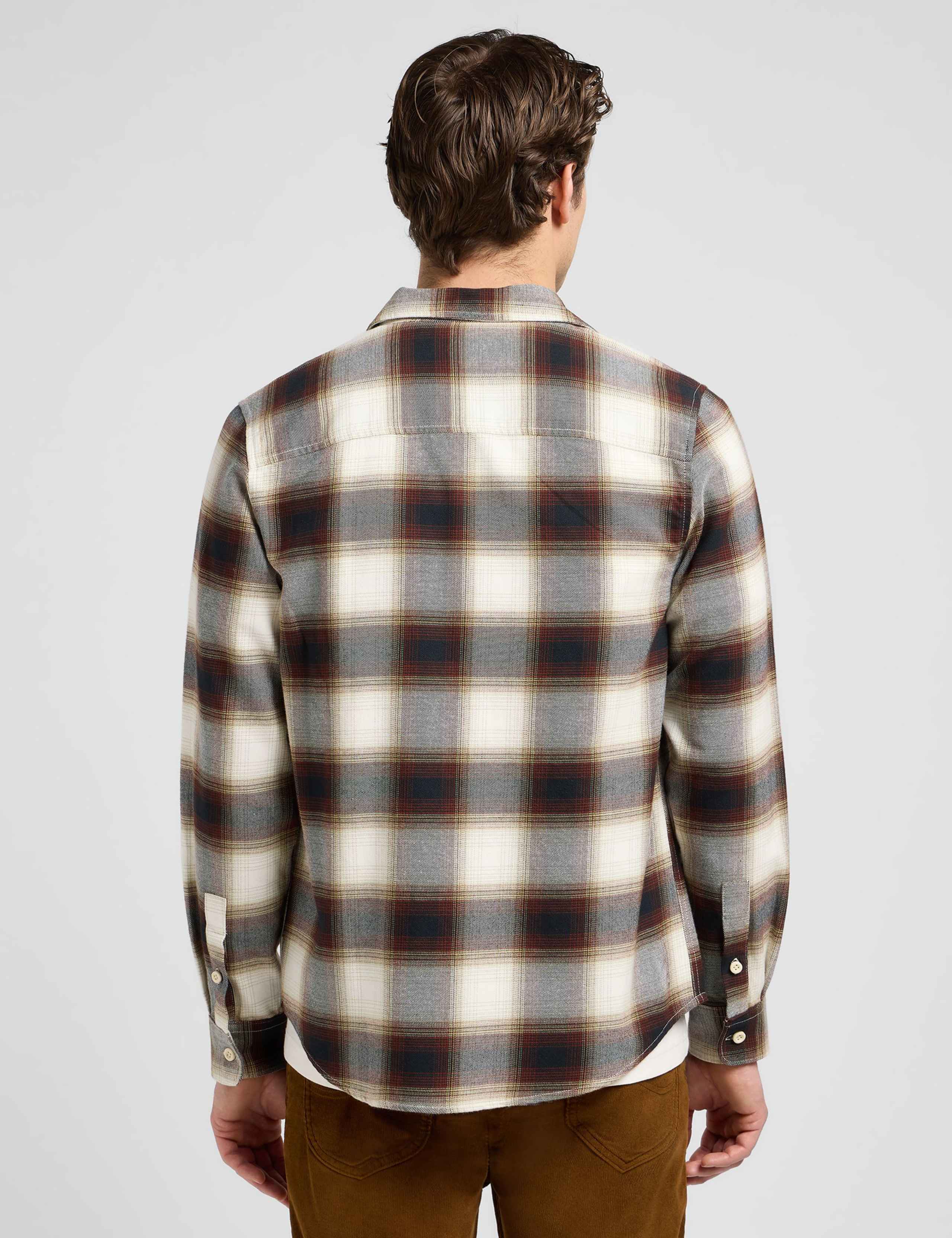 Leesure Regular Fit Pure Cotton Check Shirt 5 of 6
