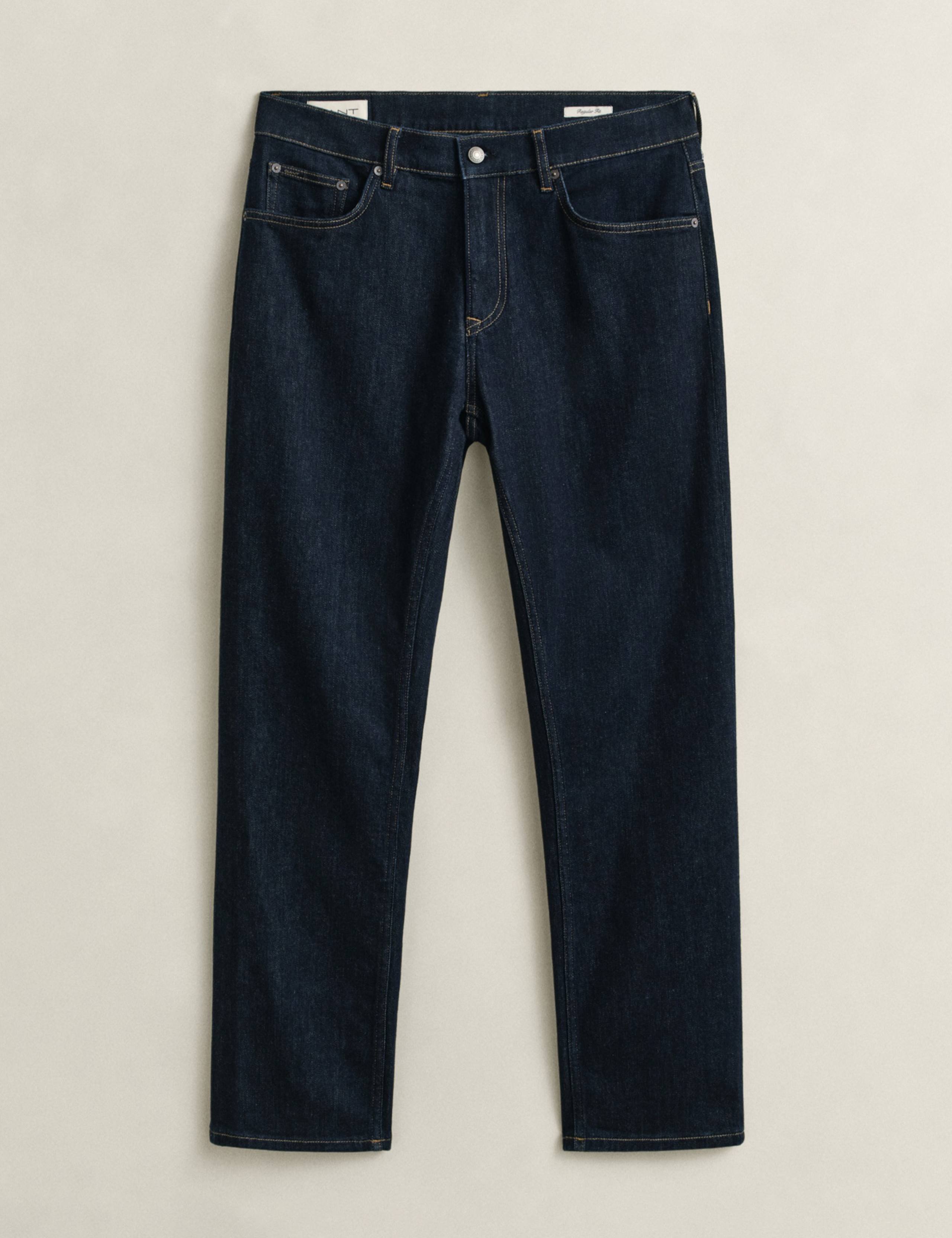 Regular Fit Clean Wash 5 Pocket Jeans 4 of 9