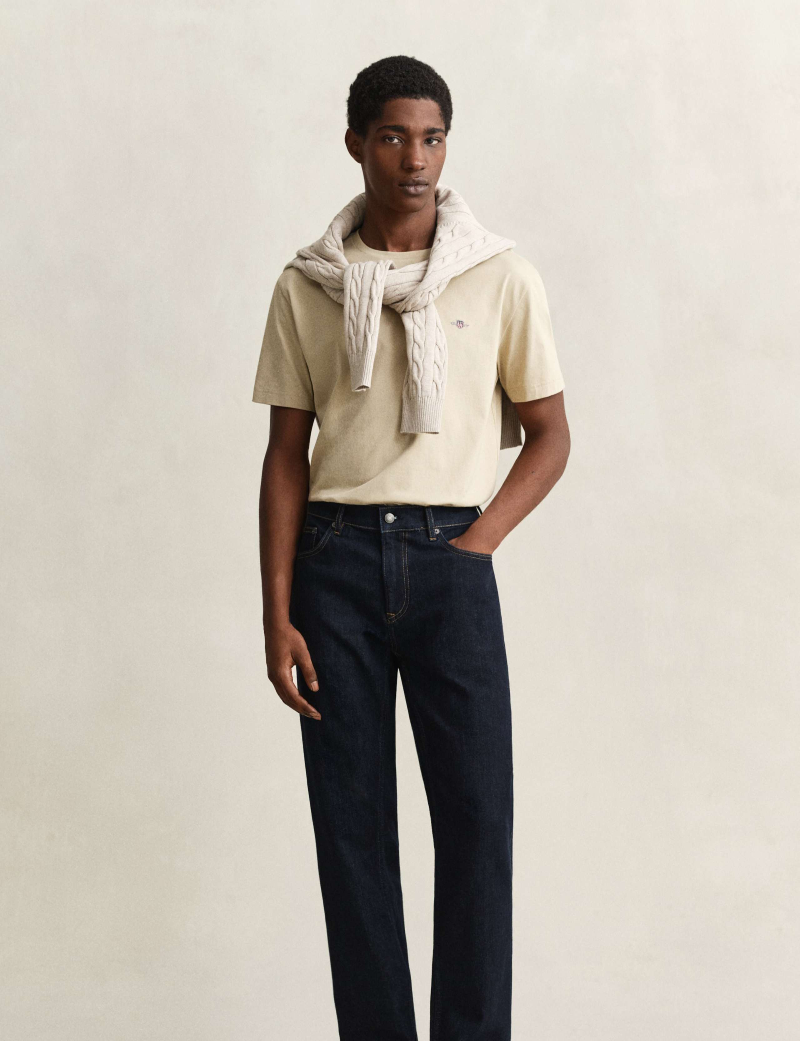 Regular Fit Clean Wash 5 Pocket Jeans 6 of 9