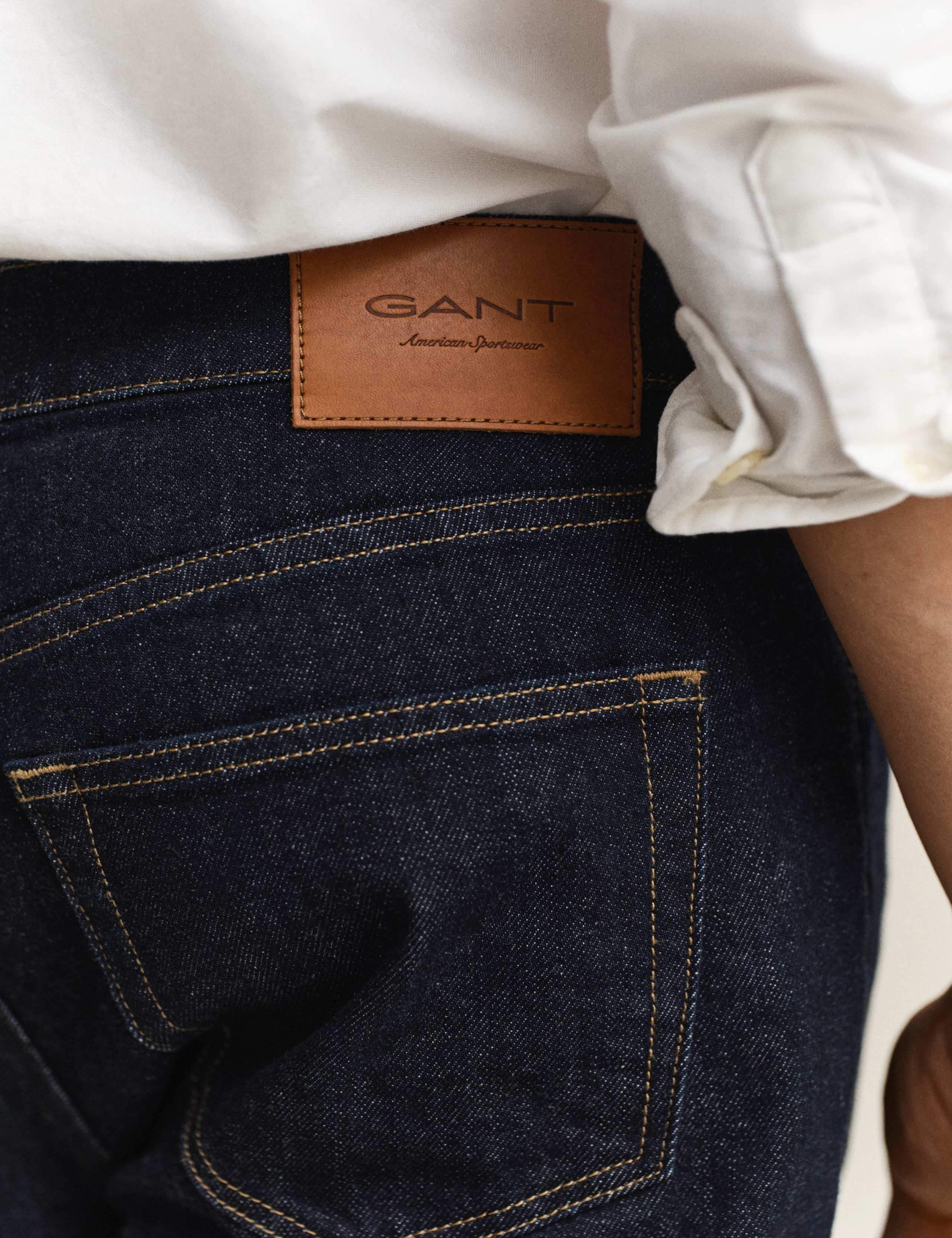 Slim Fit Clean Wash 5 Pocket Jeans 7 of 8