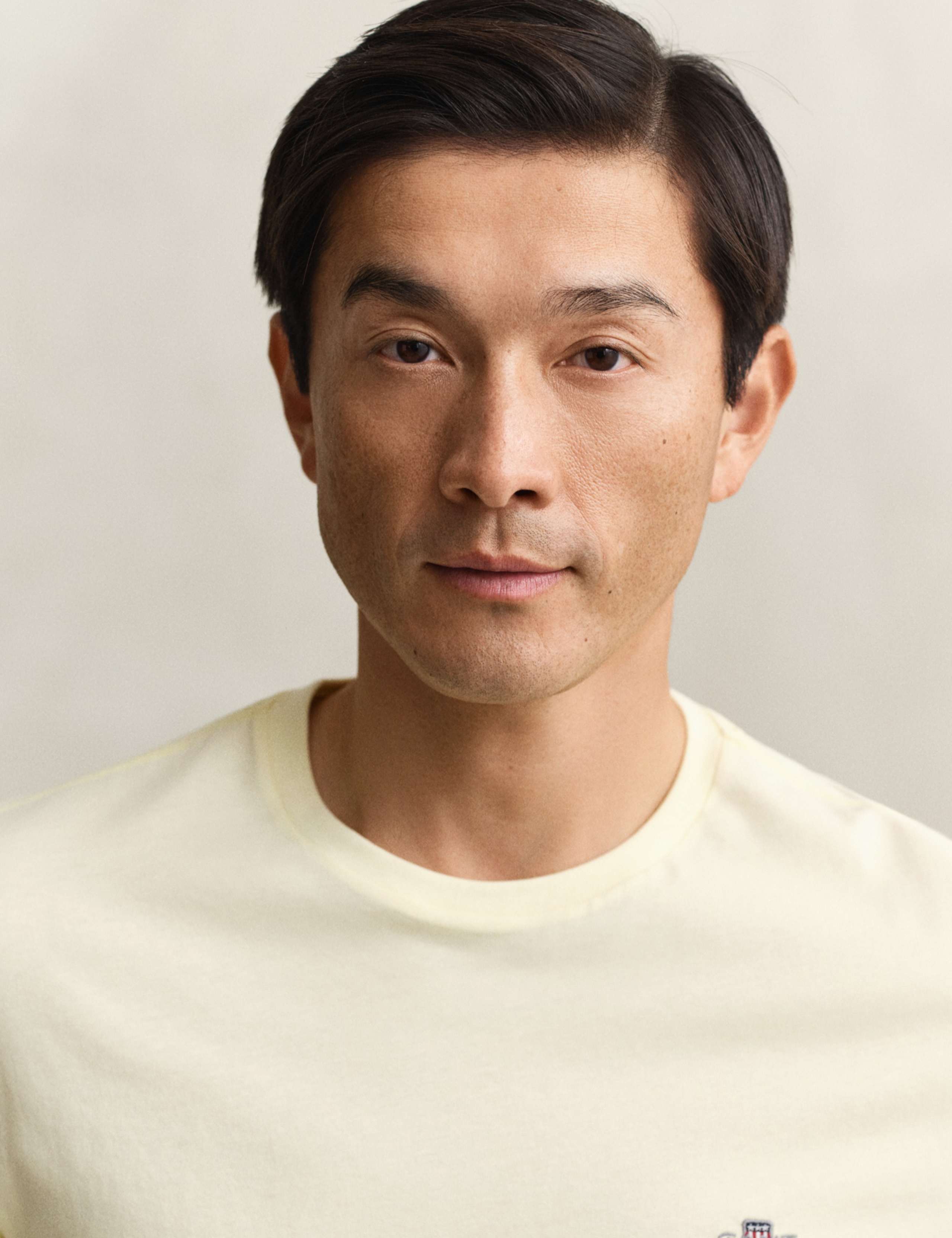 Pure Cotton Shield Logo Crew Neck T-Shirt 6 of 6