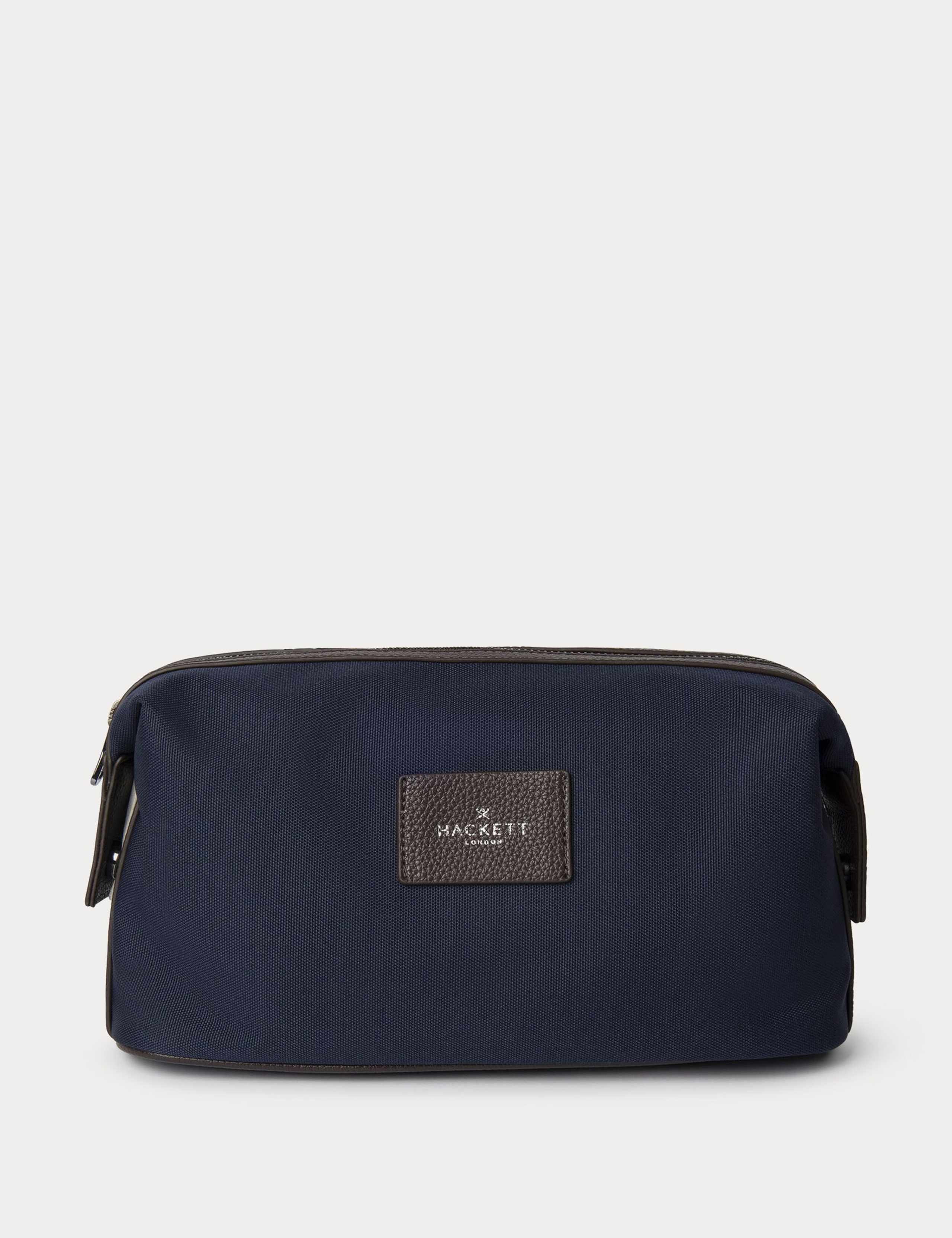 Canvas Logo Washbag 1 of 4