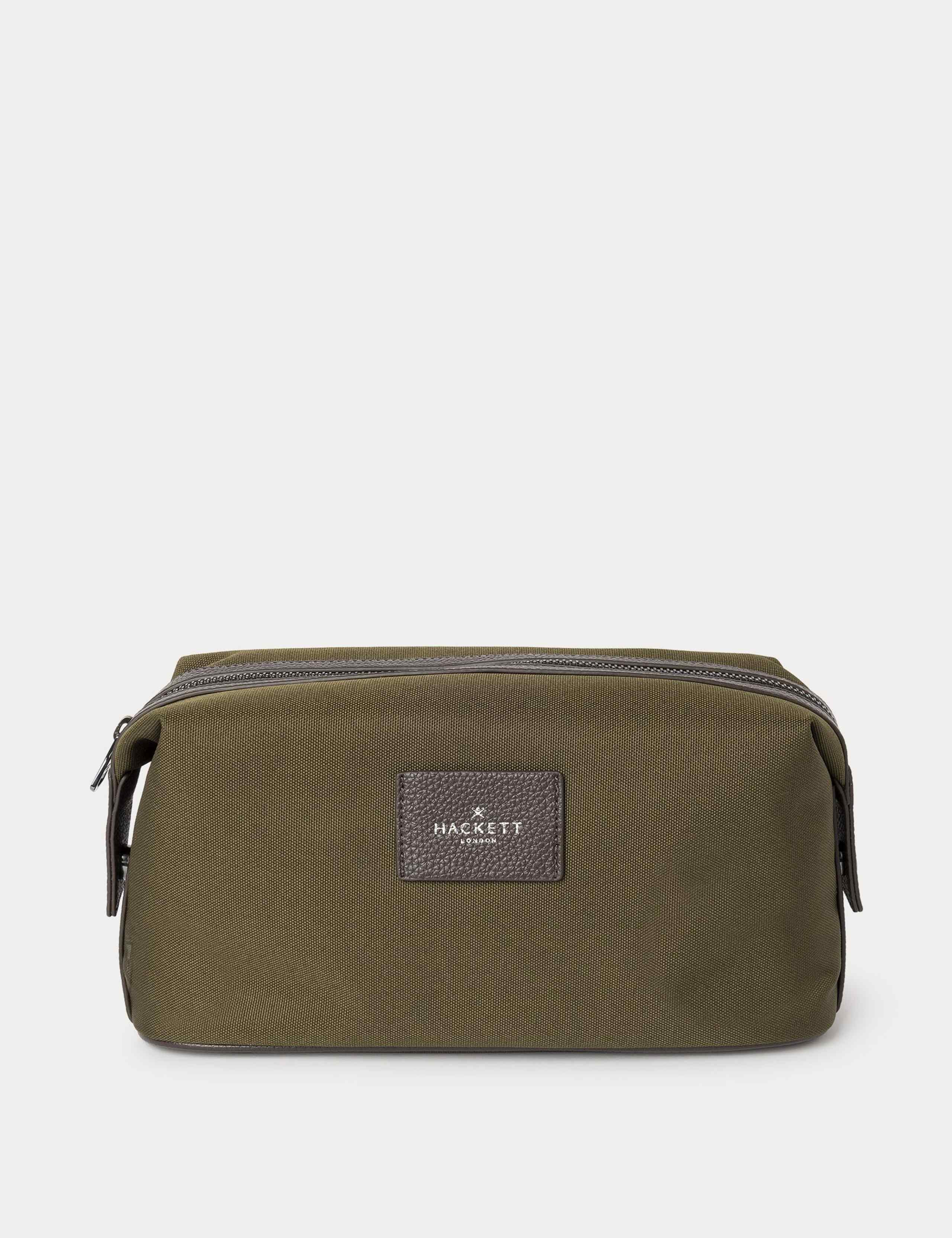 Canvas Logo Washbag 1 of 4