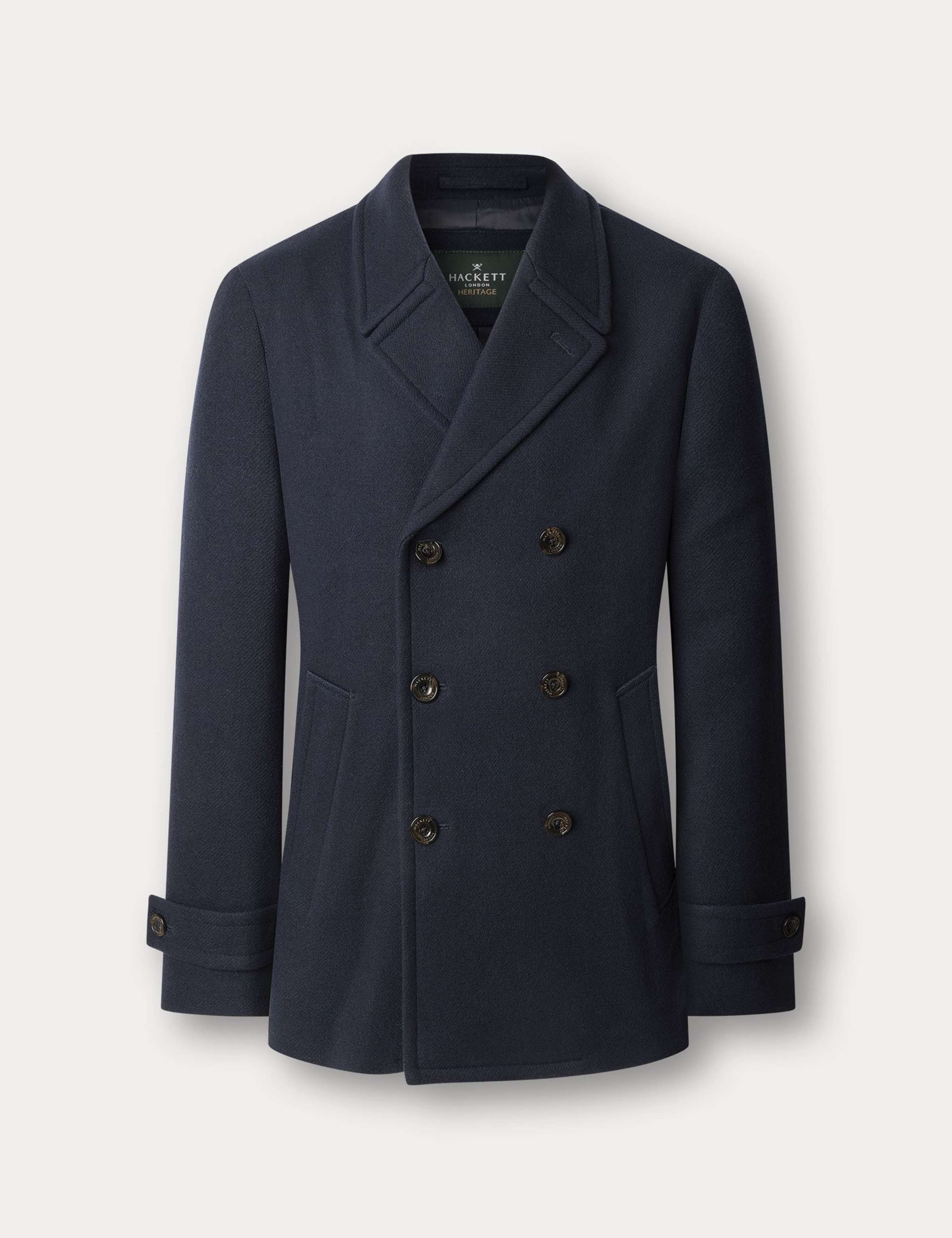 Wool Rich Peacoat 1 of 3