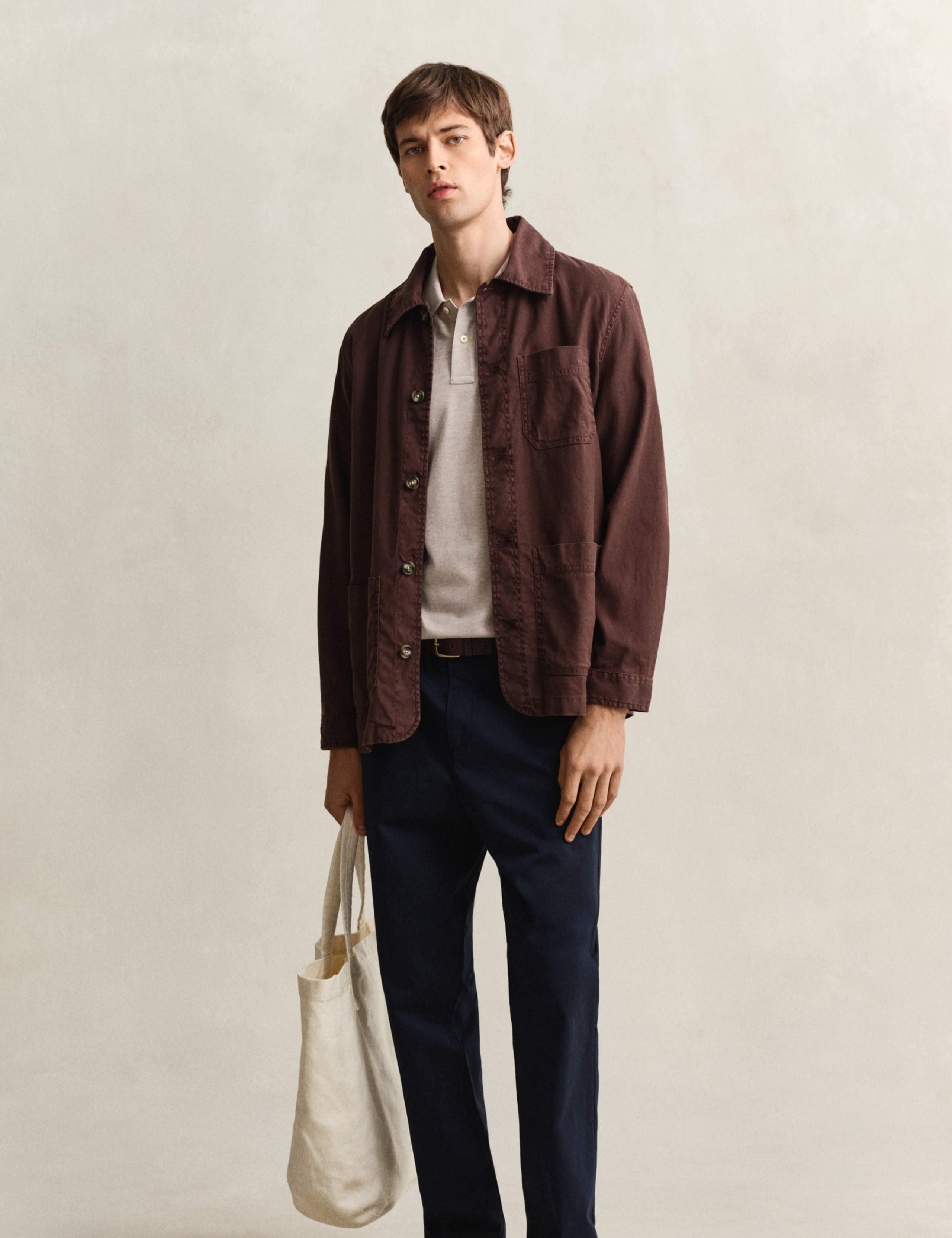 Regular Fit Twill Chinos 6 of 7