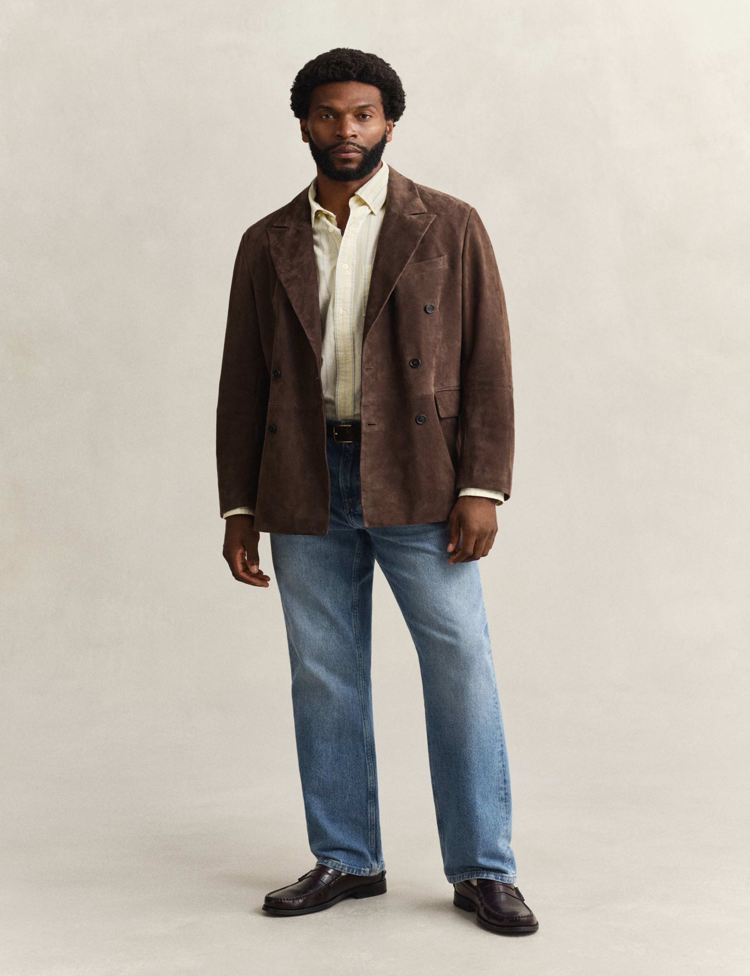 Regular Fit Pure Cotton Striped Oxford Shirt 7 of 7