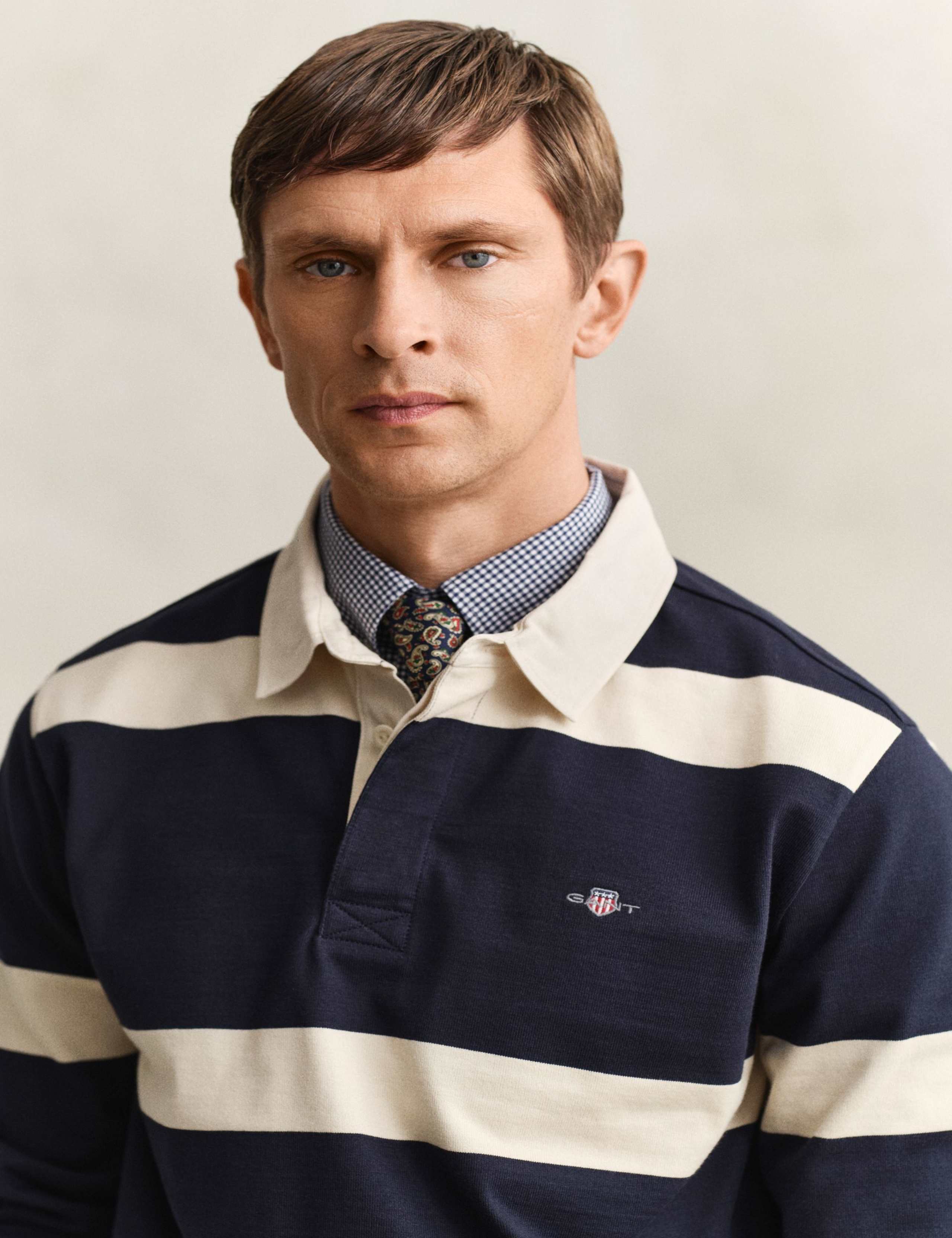 Pure Cotton Striped Rugby Shirt 3 of 5
