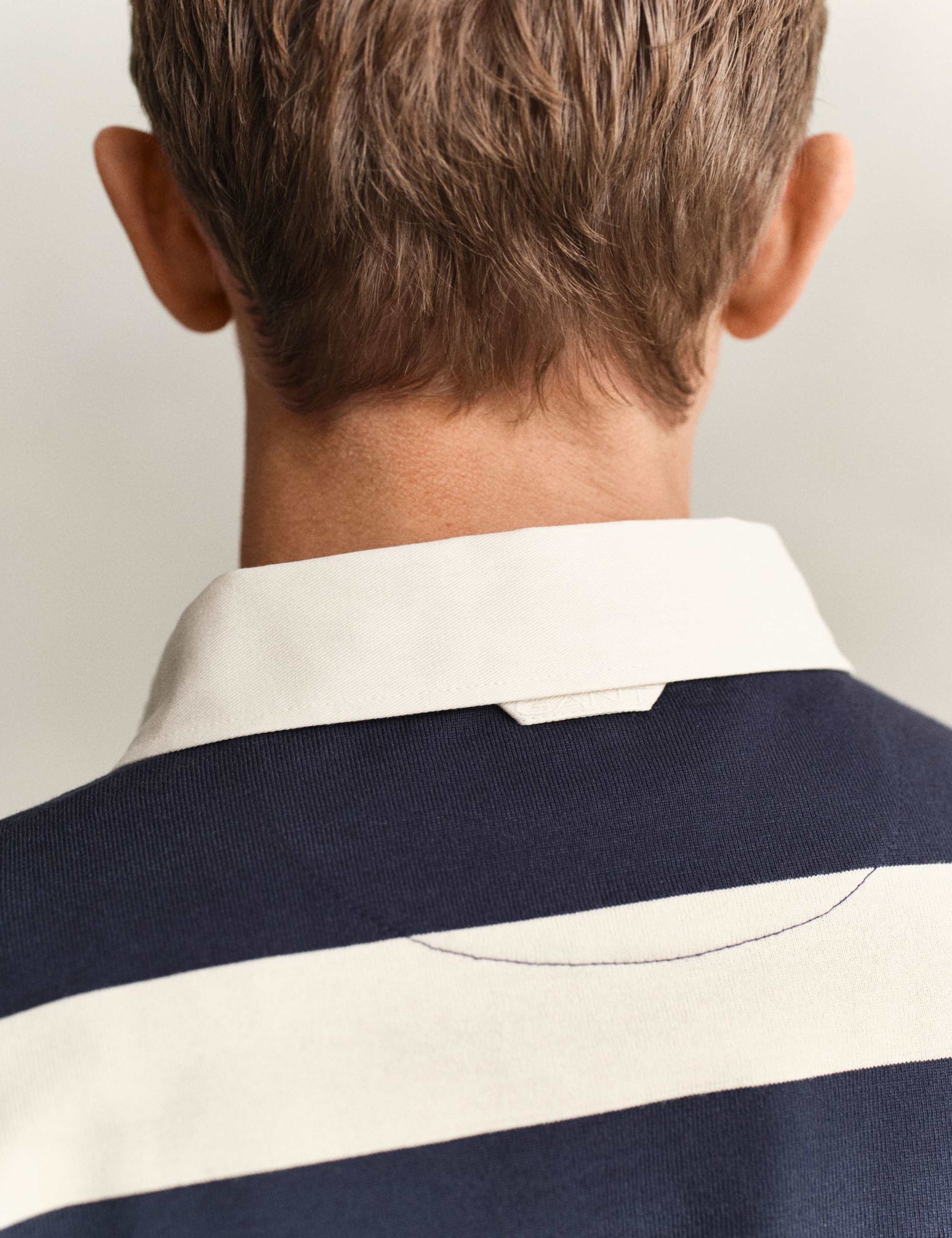 Pure Cotton Striped Rugby Shirt 5 of 5