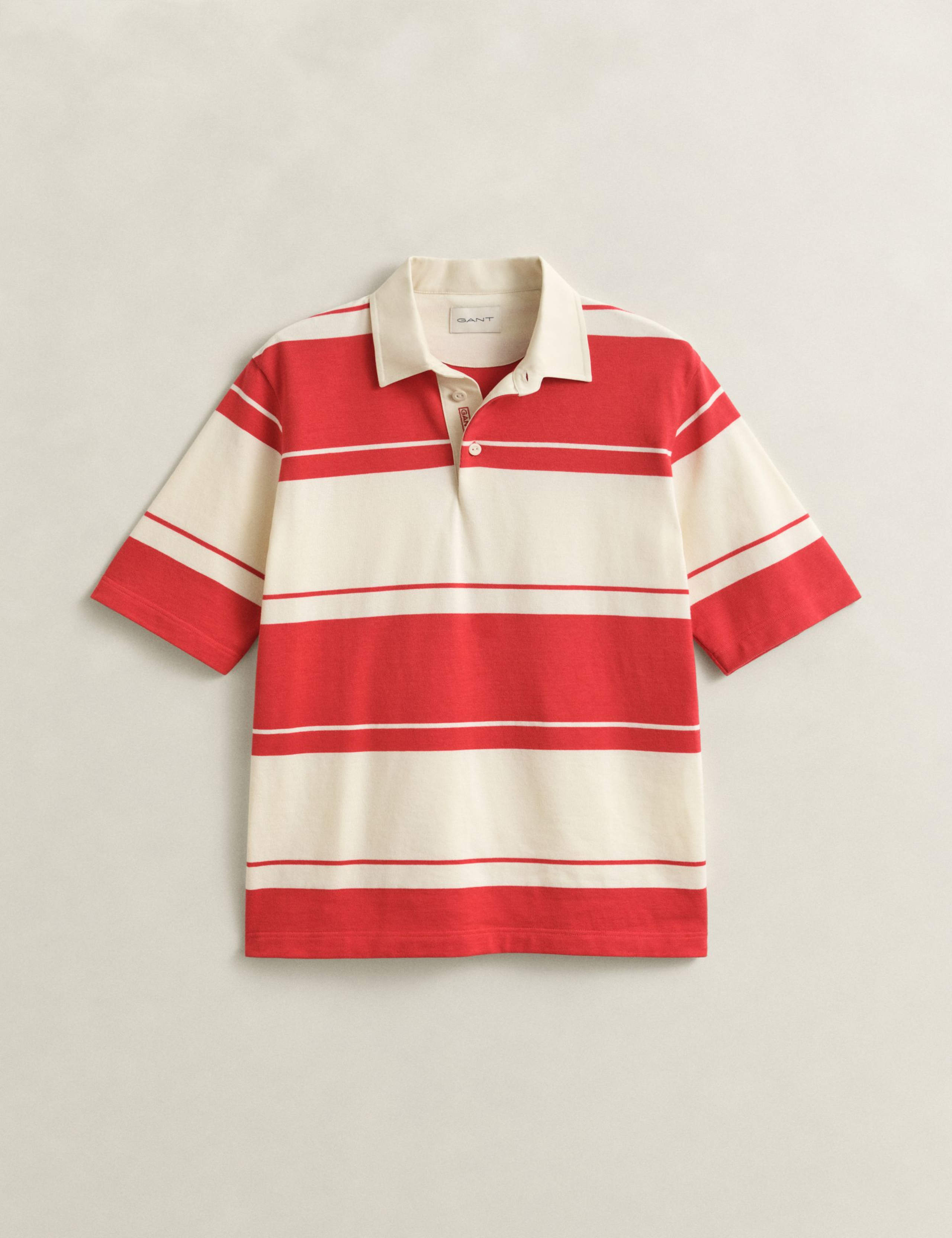 Pure Cotton Striped Short Sleeve Rugby Shirt 2 of 6
