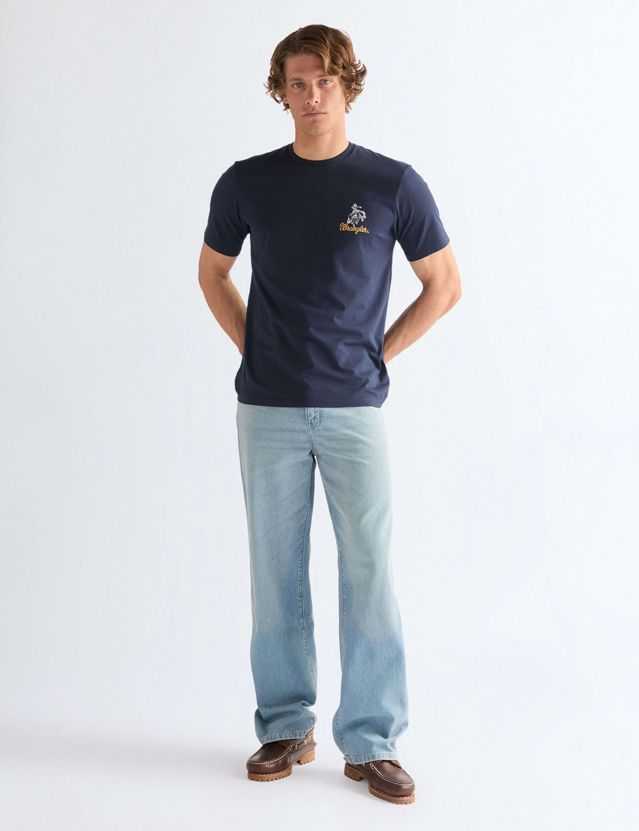Pure Cotton Embroidered T-Shirt 3 of 7