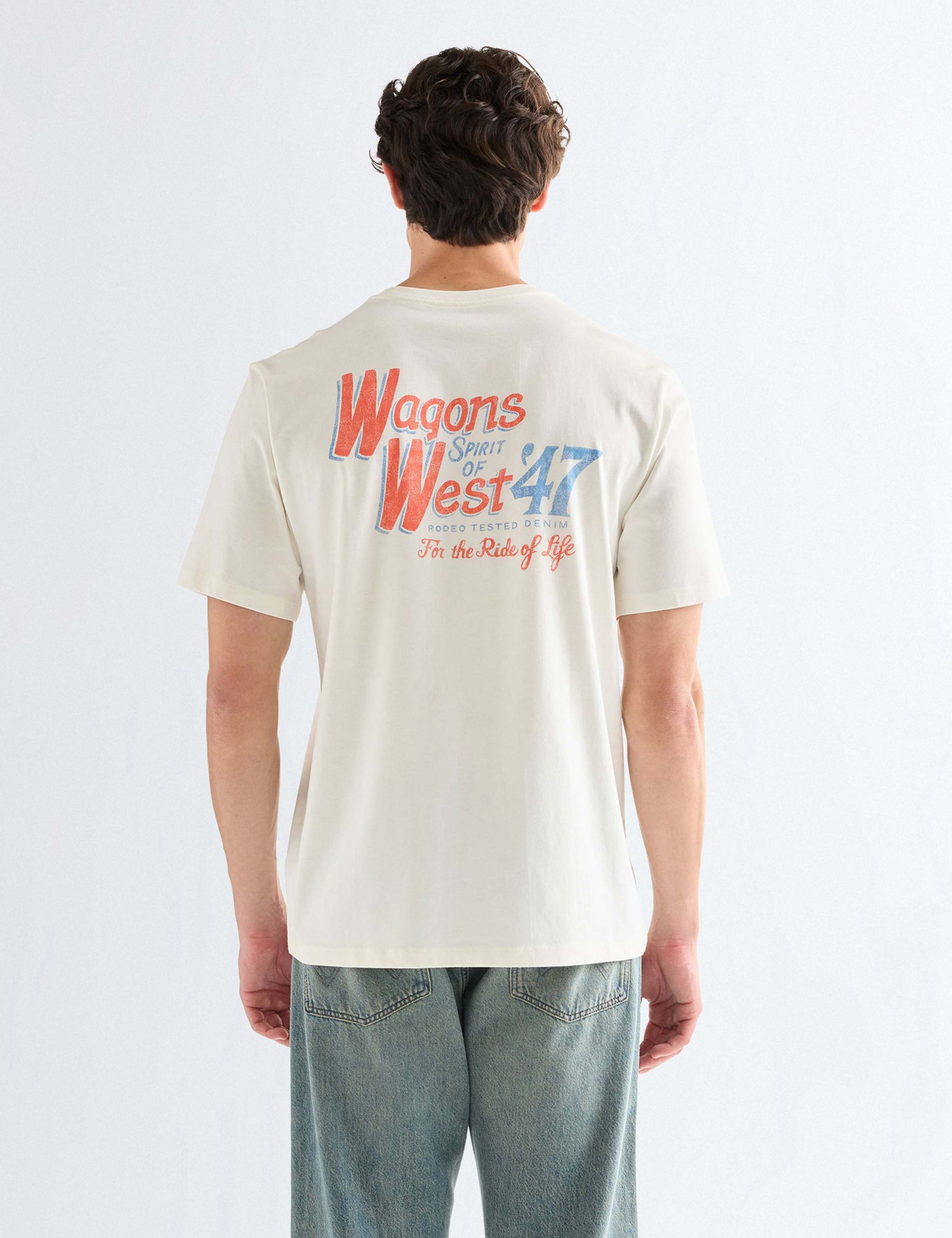 Pure Cotton Back Graphic T-Shirt 4 of 6