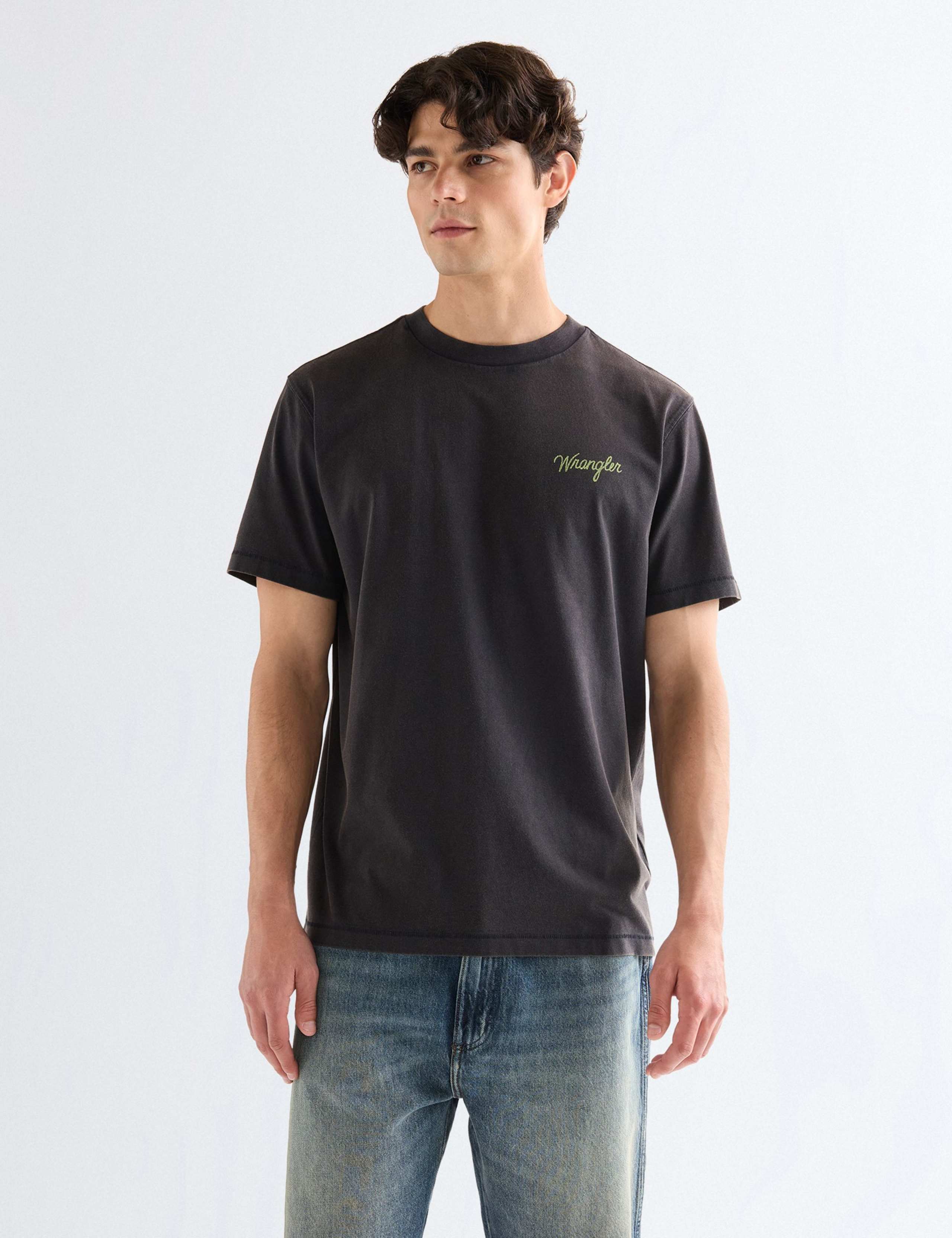Pure Cotton Back Graphic T-Shirt 1 of 6