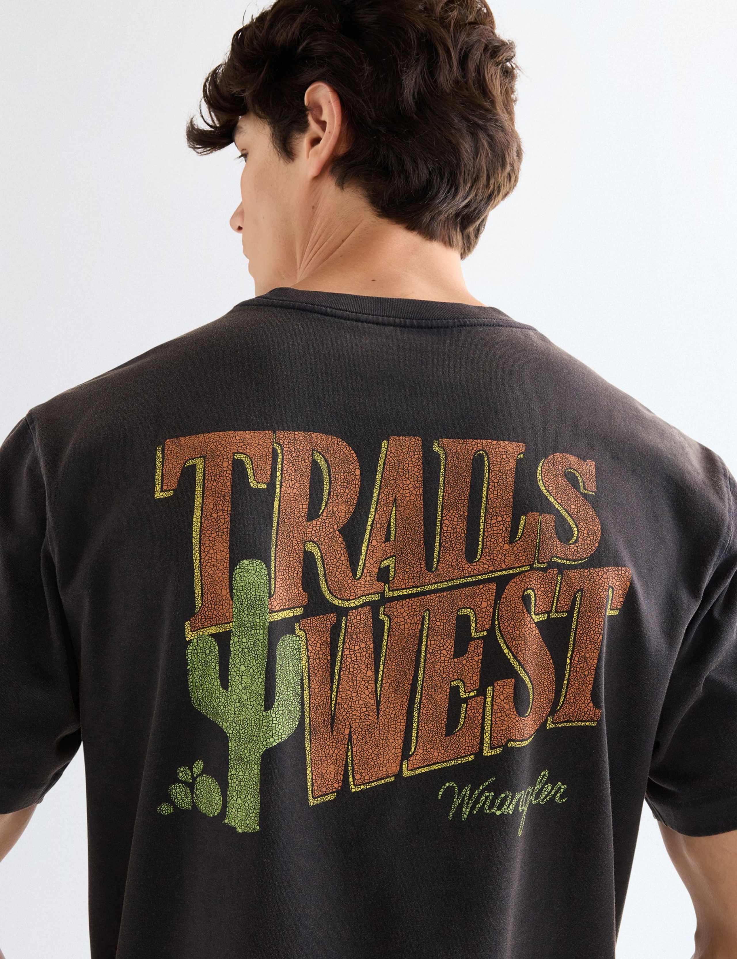 Pure Cotton Back Graphic T-Shirt 5 of 6