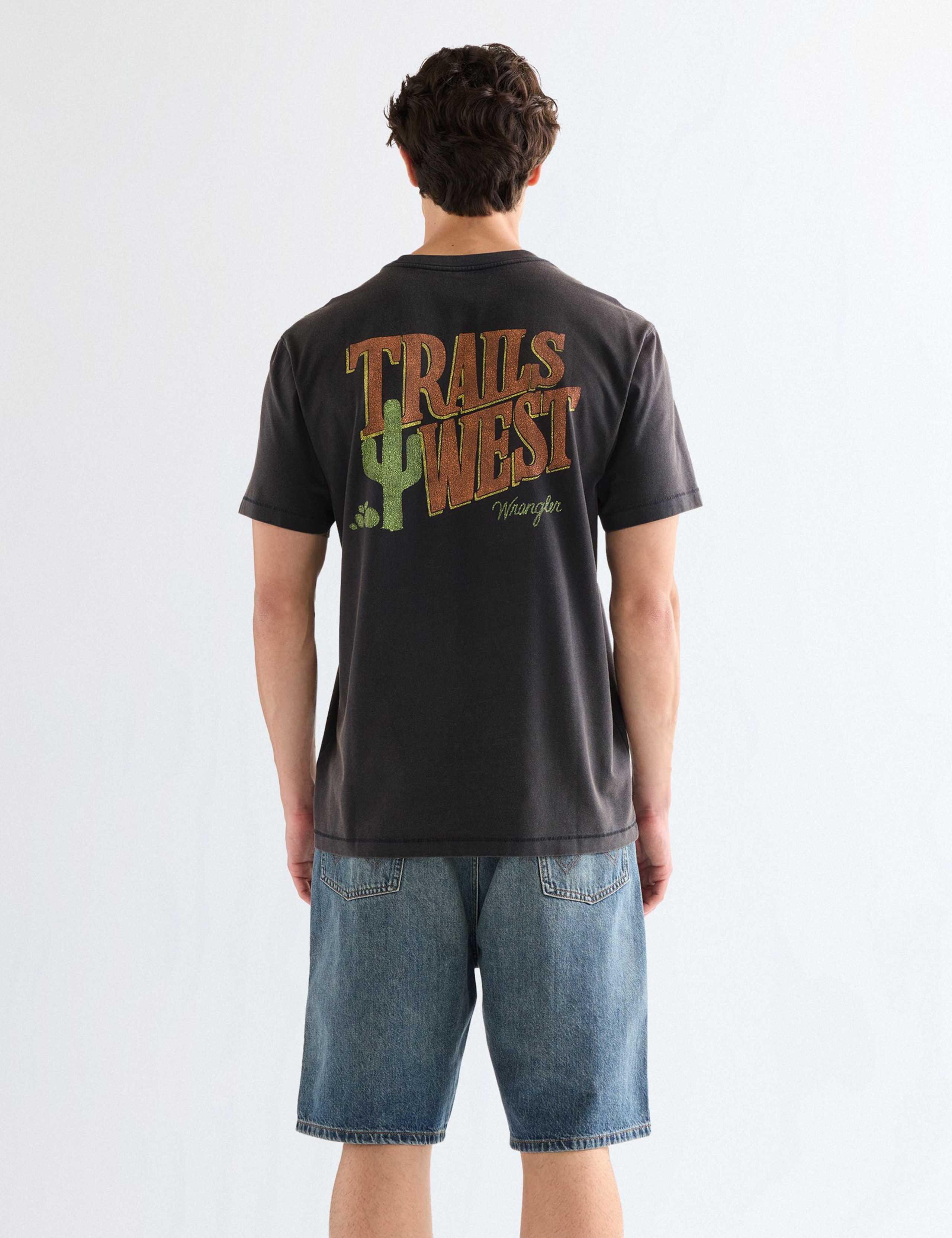 Pure Cotton Back Graphic T-Shirt 6 of 6