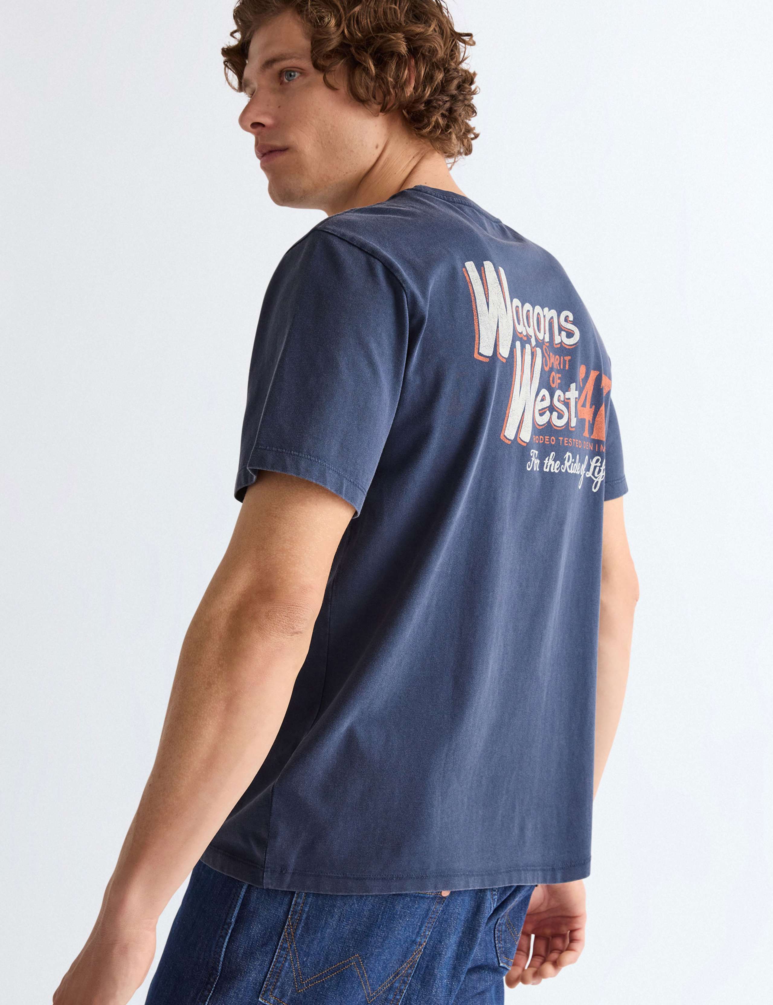Pure Cotton Back Graphic T-Shirt 4 of 6