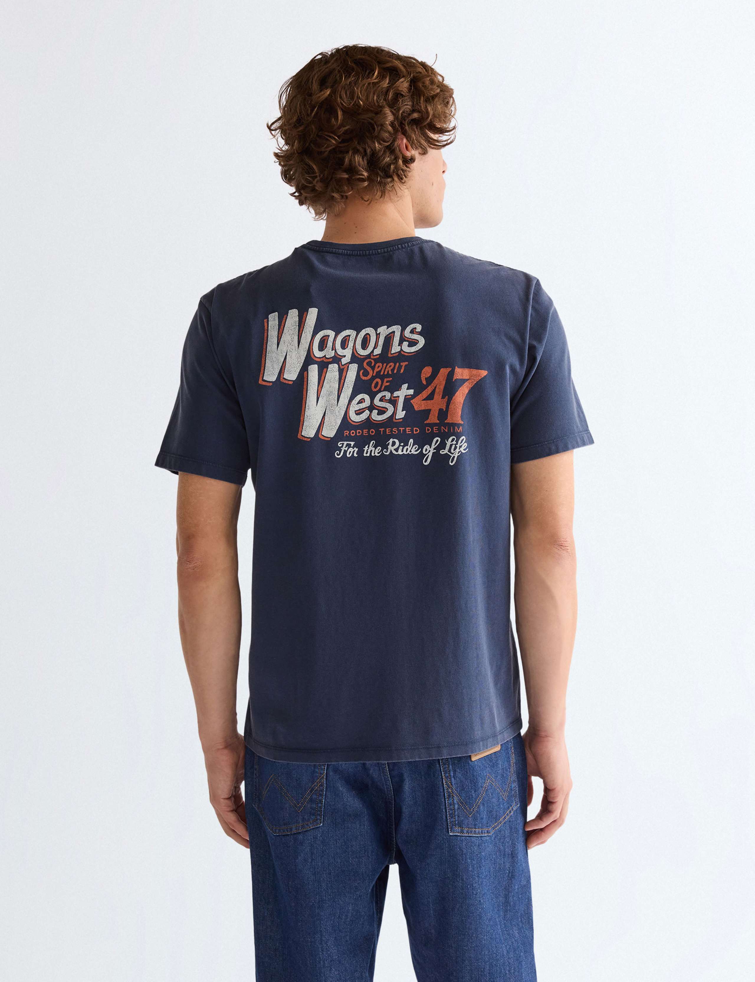 Pure Cotton Back Graphic T-Shirt 6 of 6