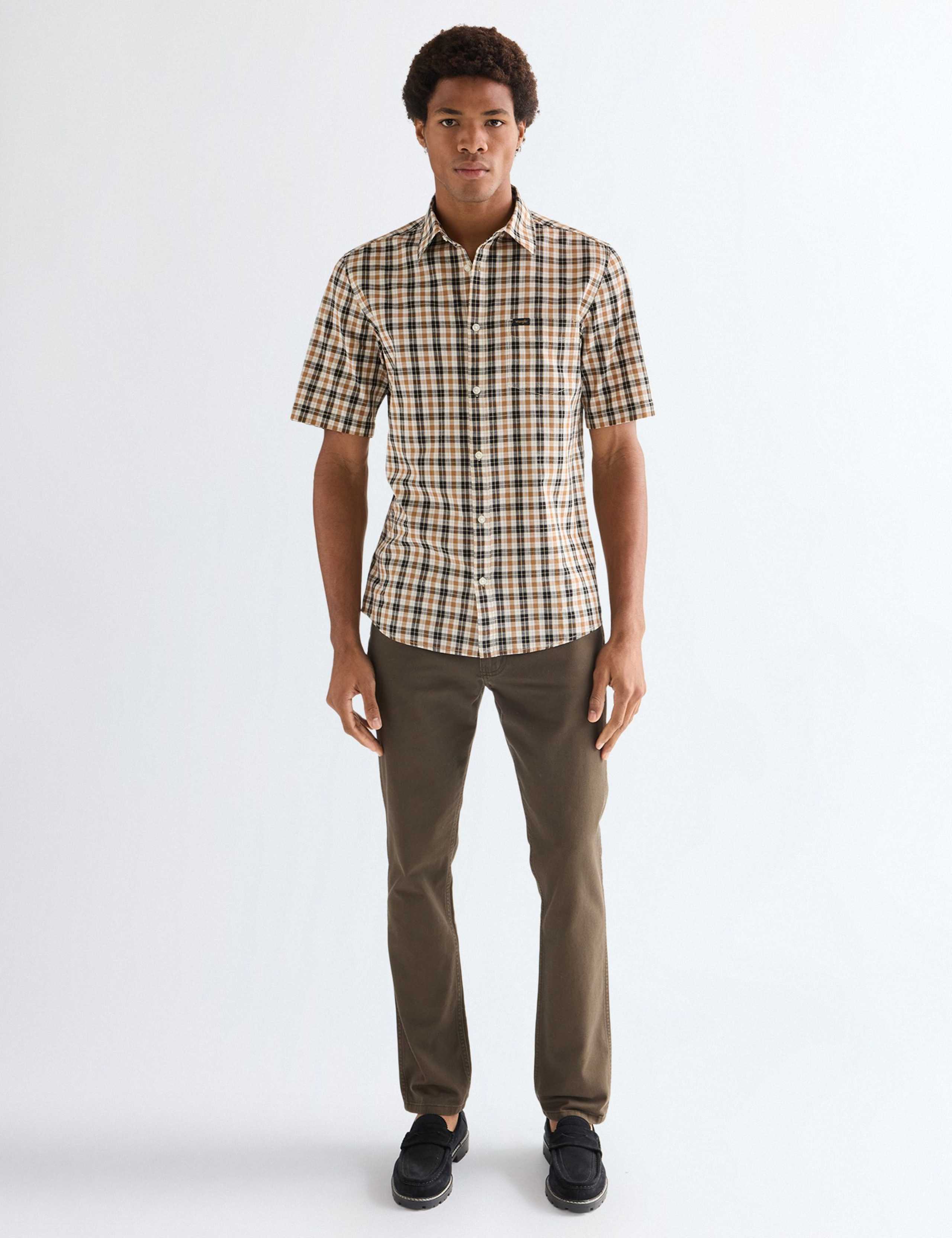 Regular Fit Pure Cotton Short Sleeve Shirt 3 of 6