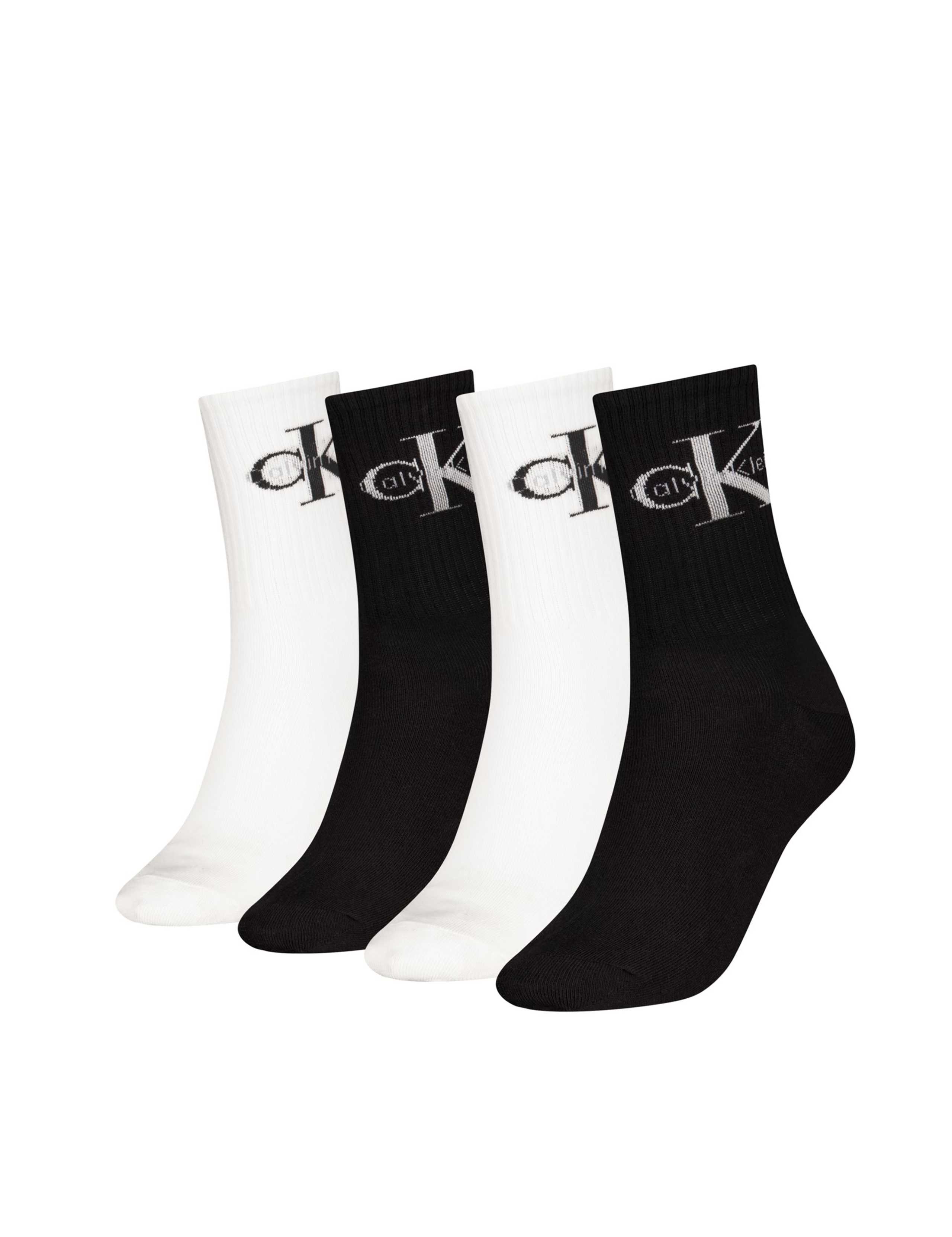 4pk Cotton Rich Trainer Socks 1 of 3