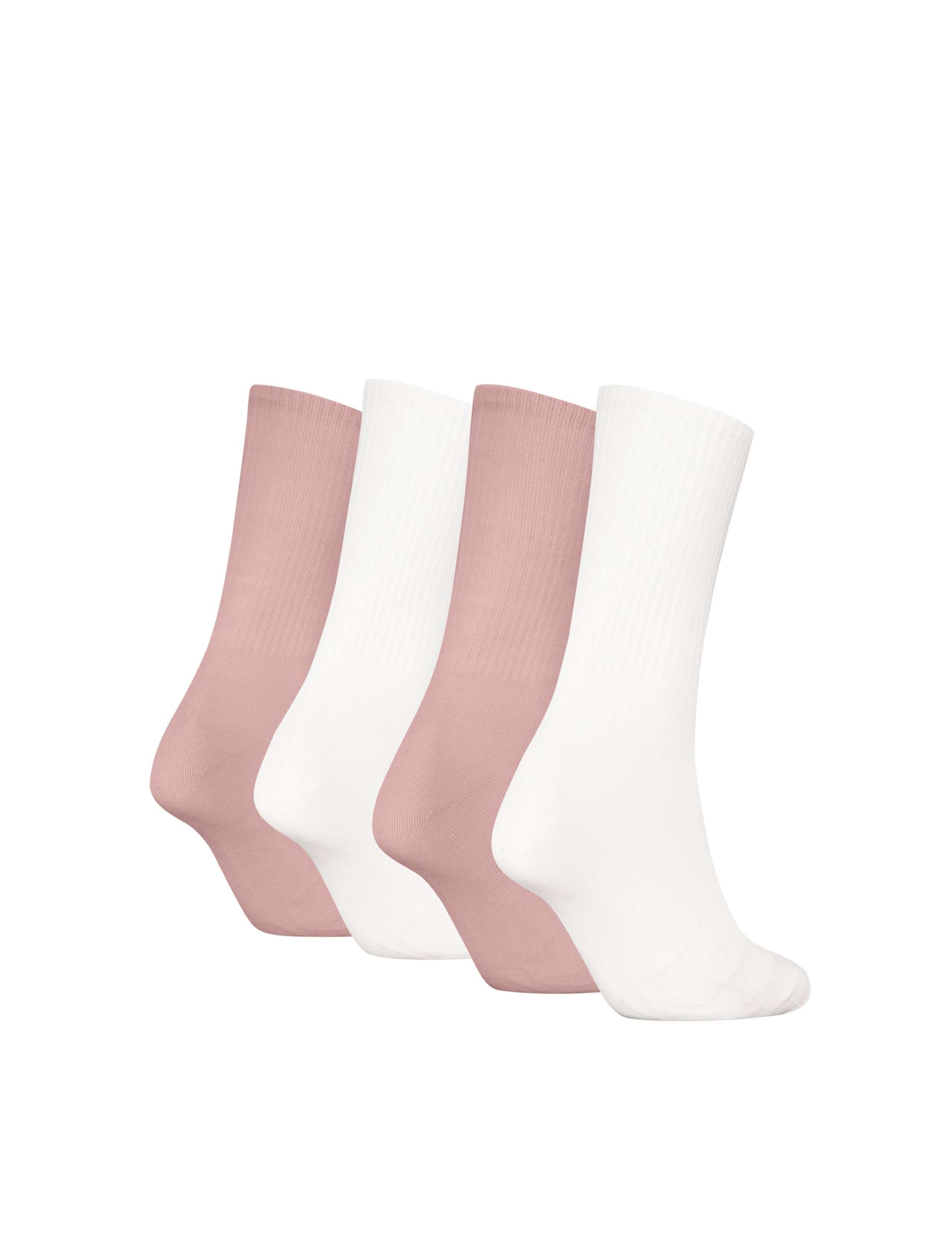 4pk Cotton Rich Trainer Socks 2 of 3