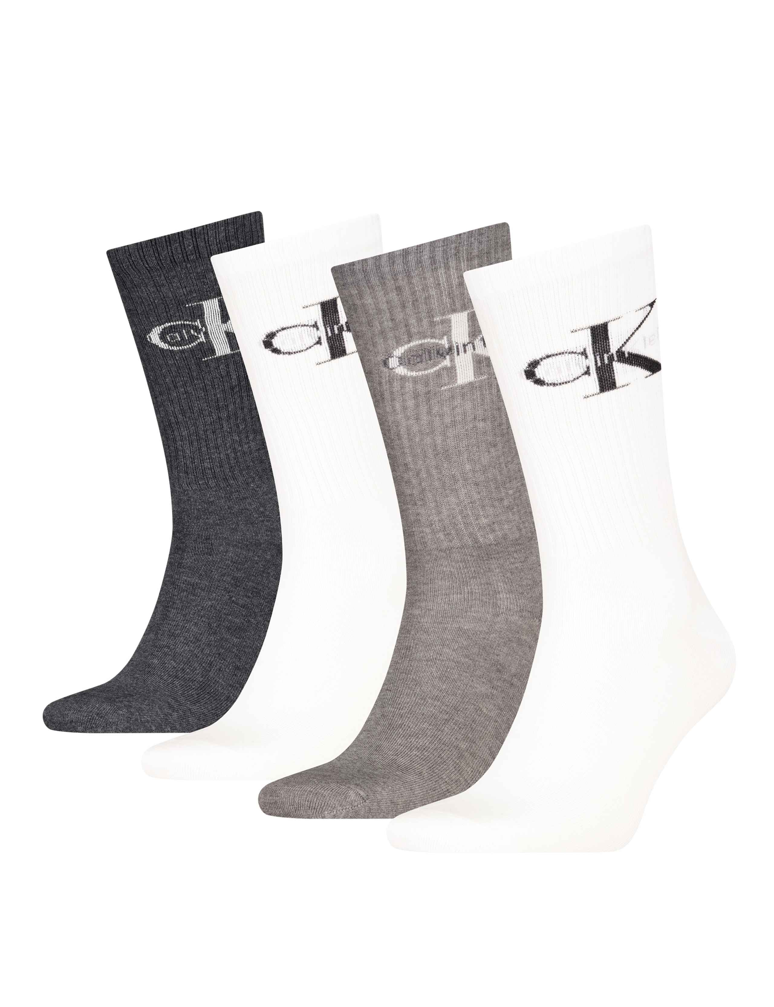 4 Pack Mono Logo Cotton Rich Socks Gift Box 2 of 3
