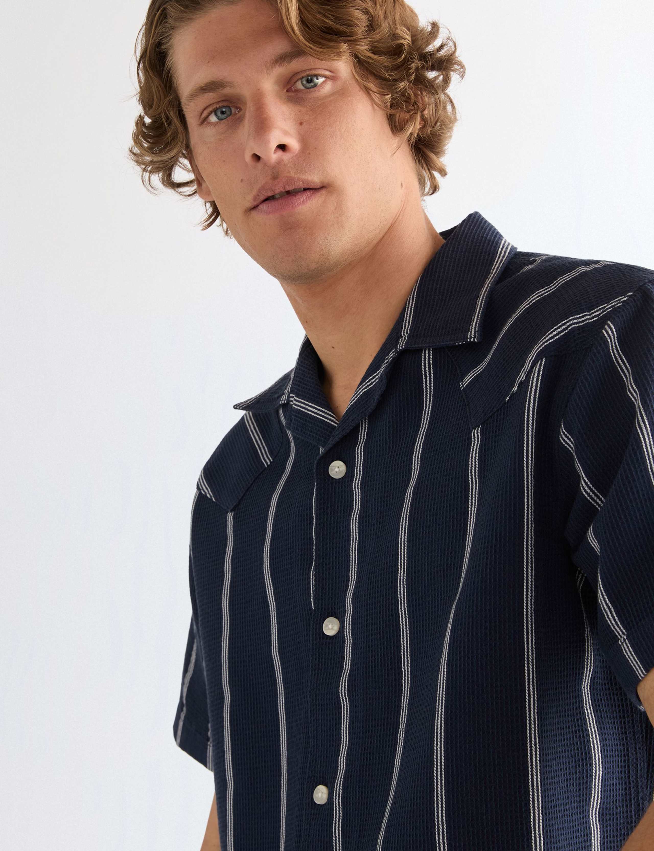 Cotton Rich Short Sleeve Resort Shirt 4 of 6