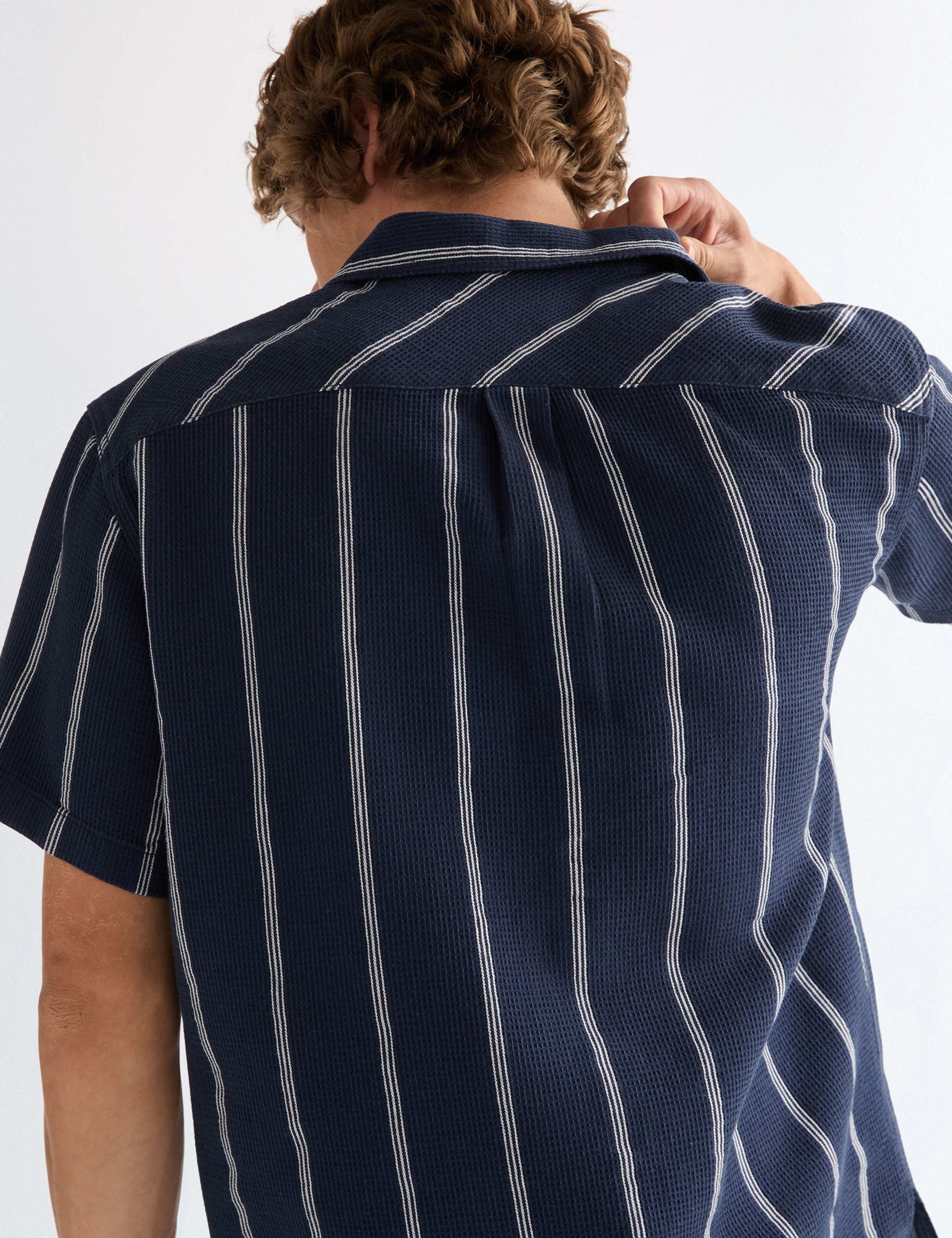 Cotton Rich Short Sleeve Resort Shirt 5 of 6