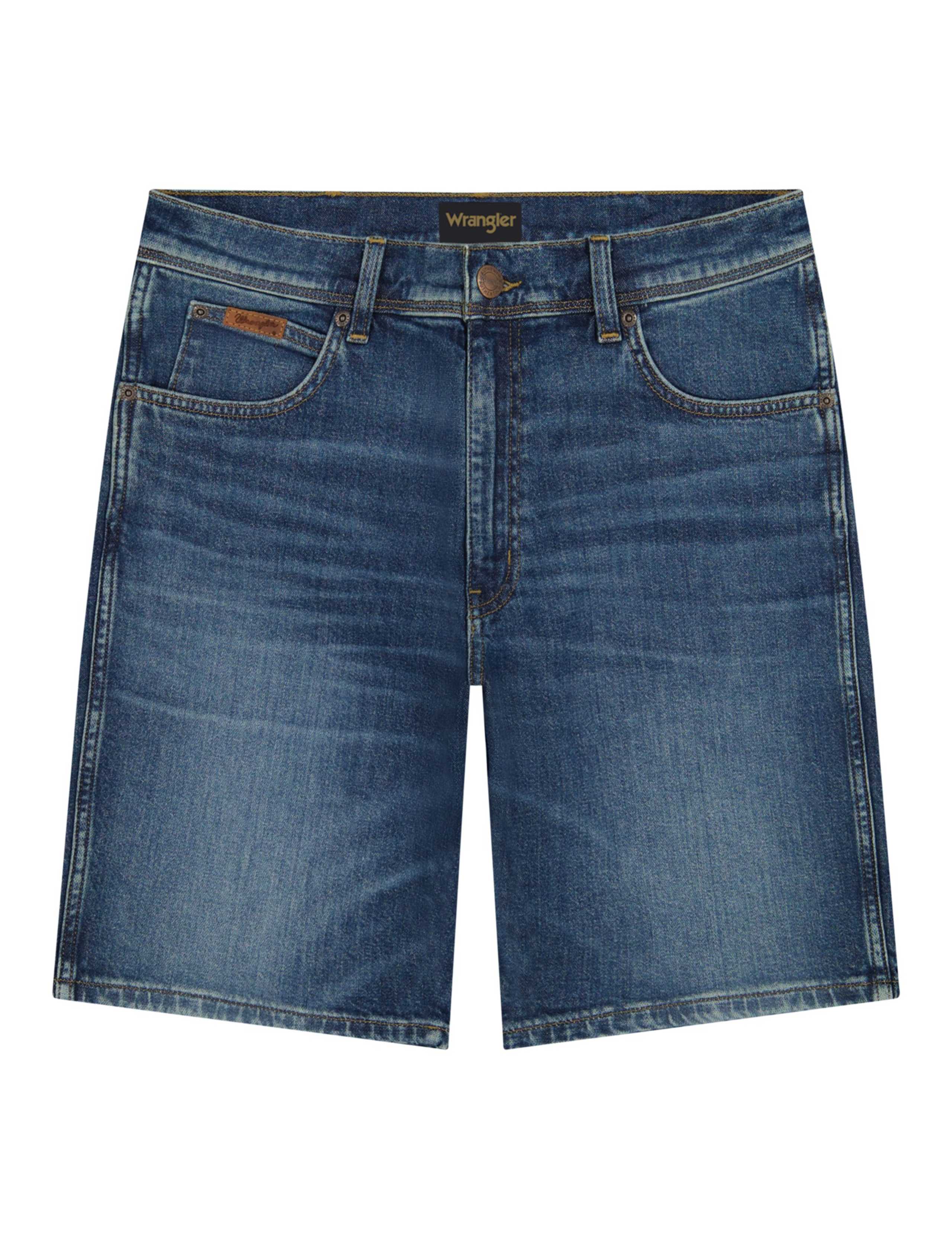 5 Pocket Stretch Denim Shorts 2 of 6