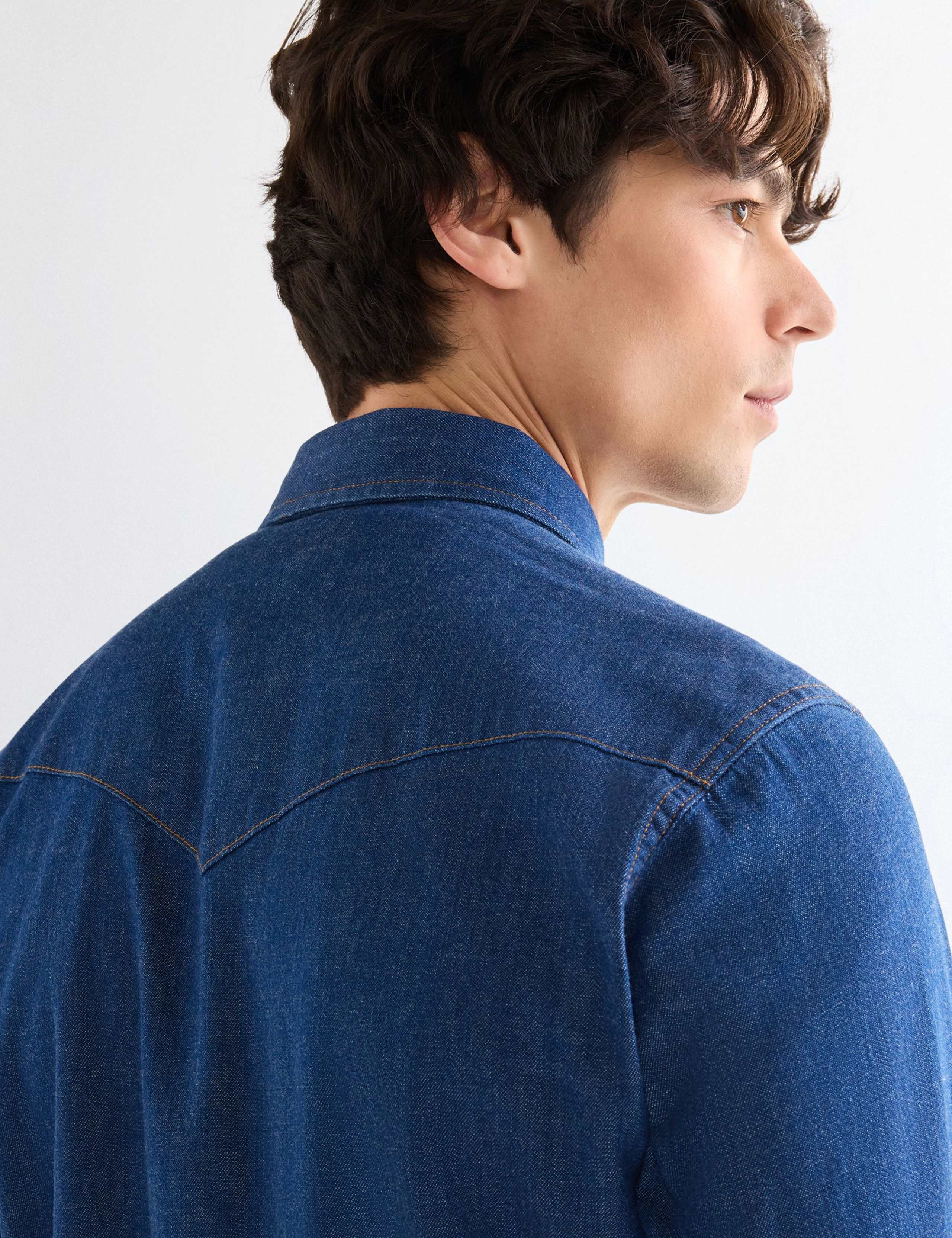 Western Denim Shirt 3 of 6