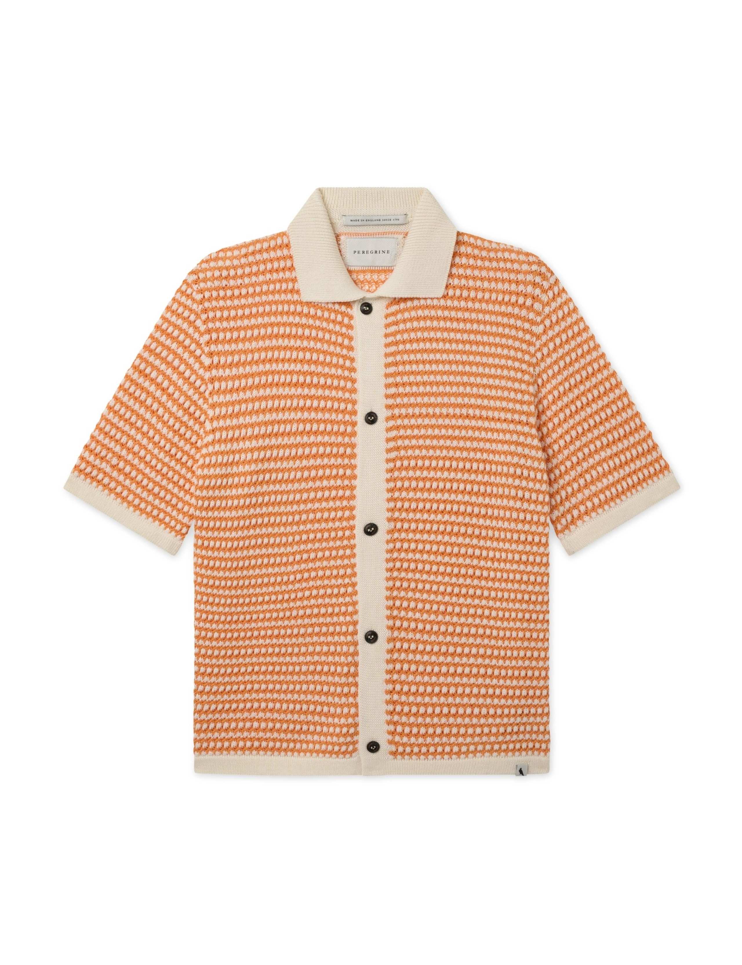 Pure Cotton Striped Knitted Shirt 6 of 6