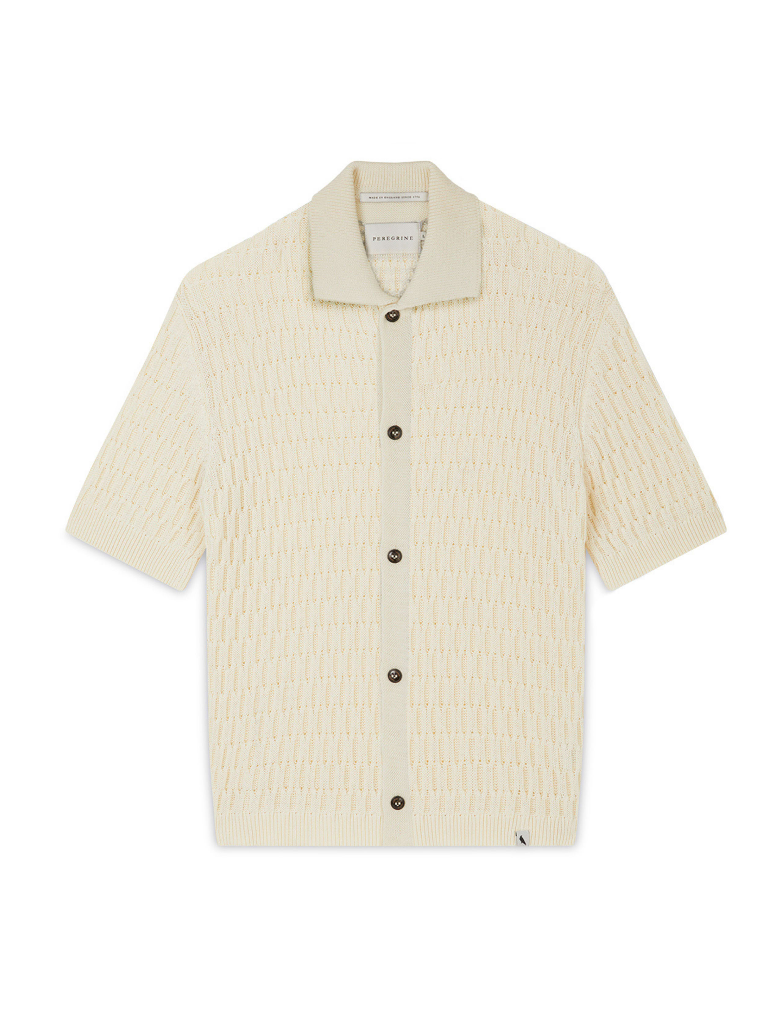 Pure Cotton Textured Knitted Shirt 1 of 1