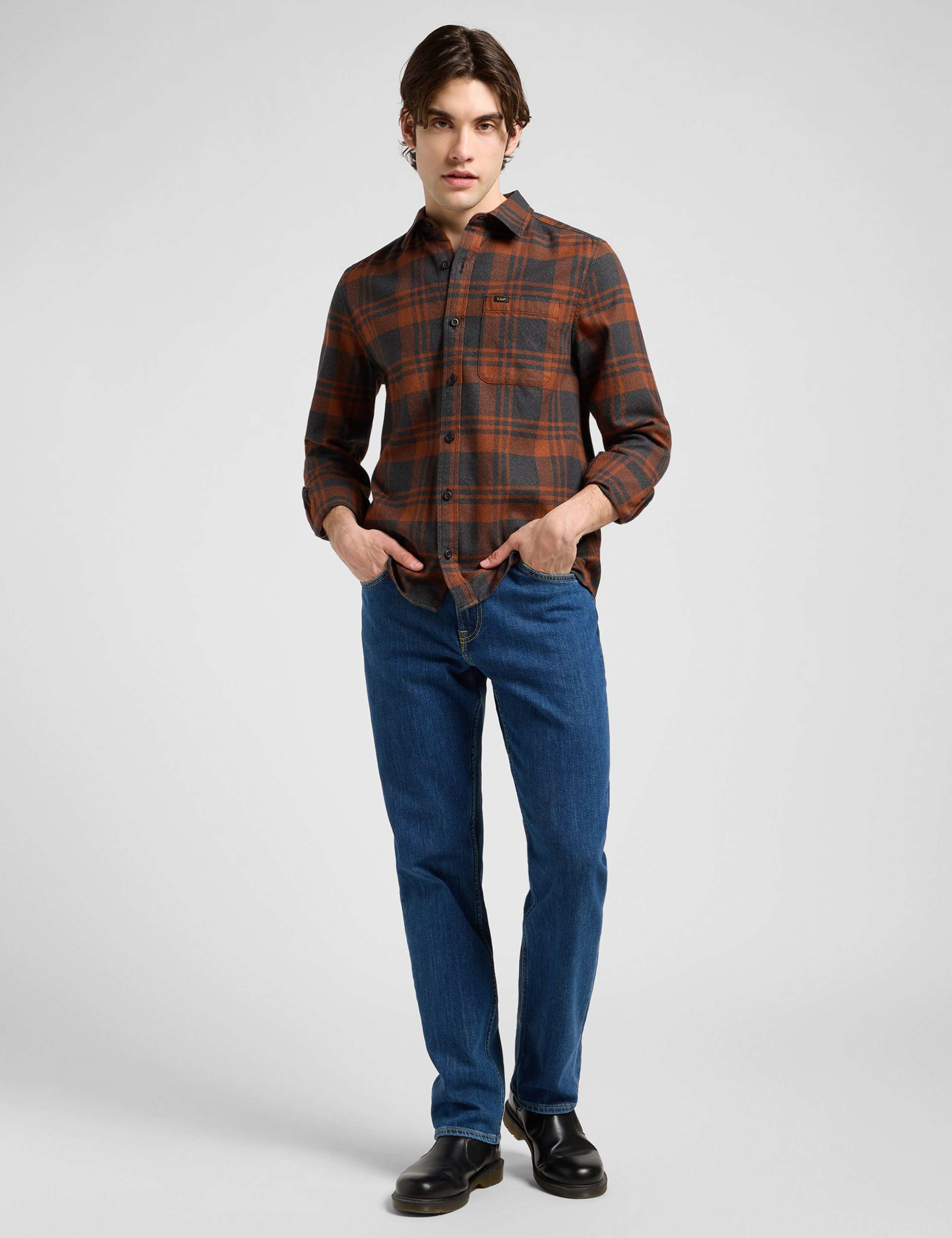 Leesure Pure Cotton Checked Shirt 3 of 6