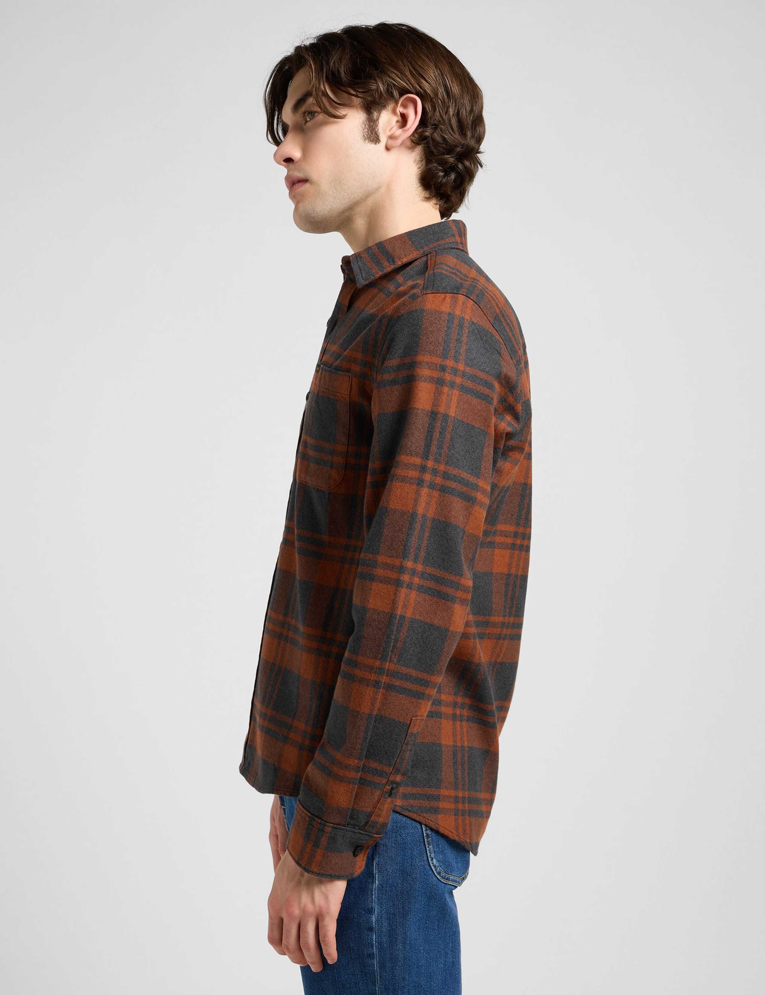 Leesure Pure Cotton Checked Shirt 4 of 6