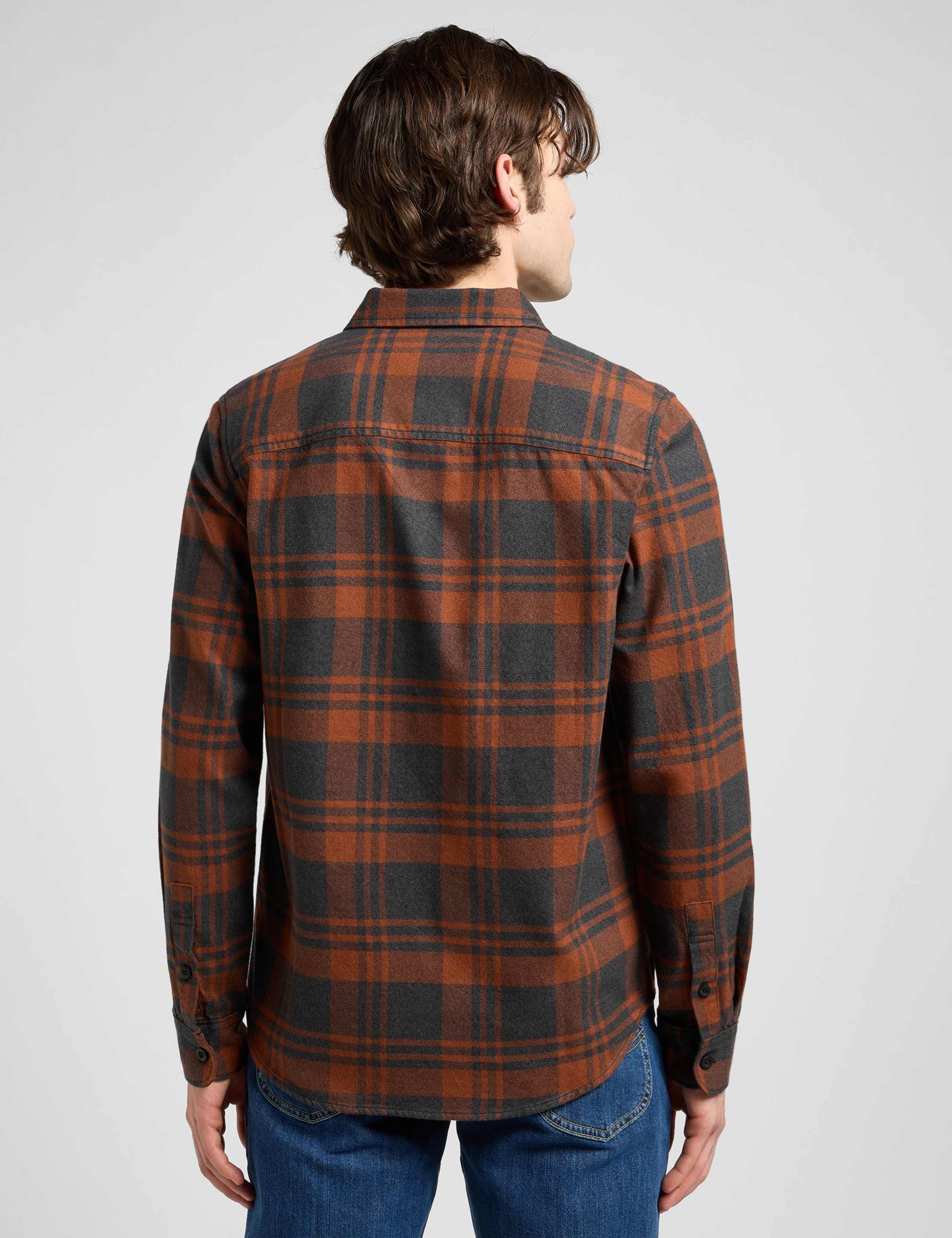 Leesure Pure Cotton Checked Shirt 5 of 6