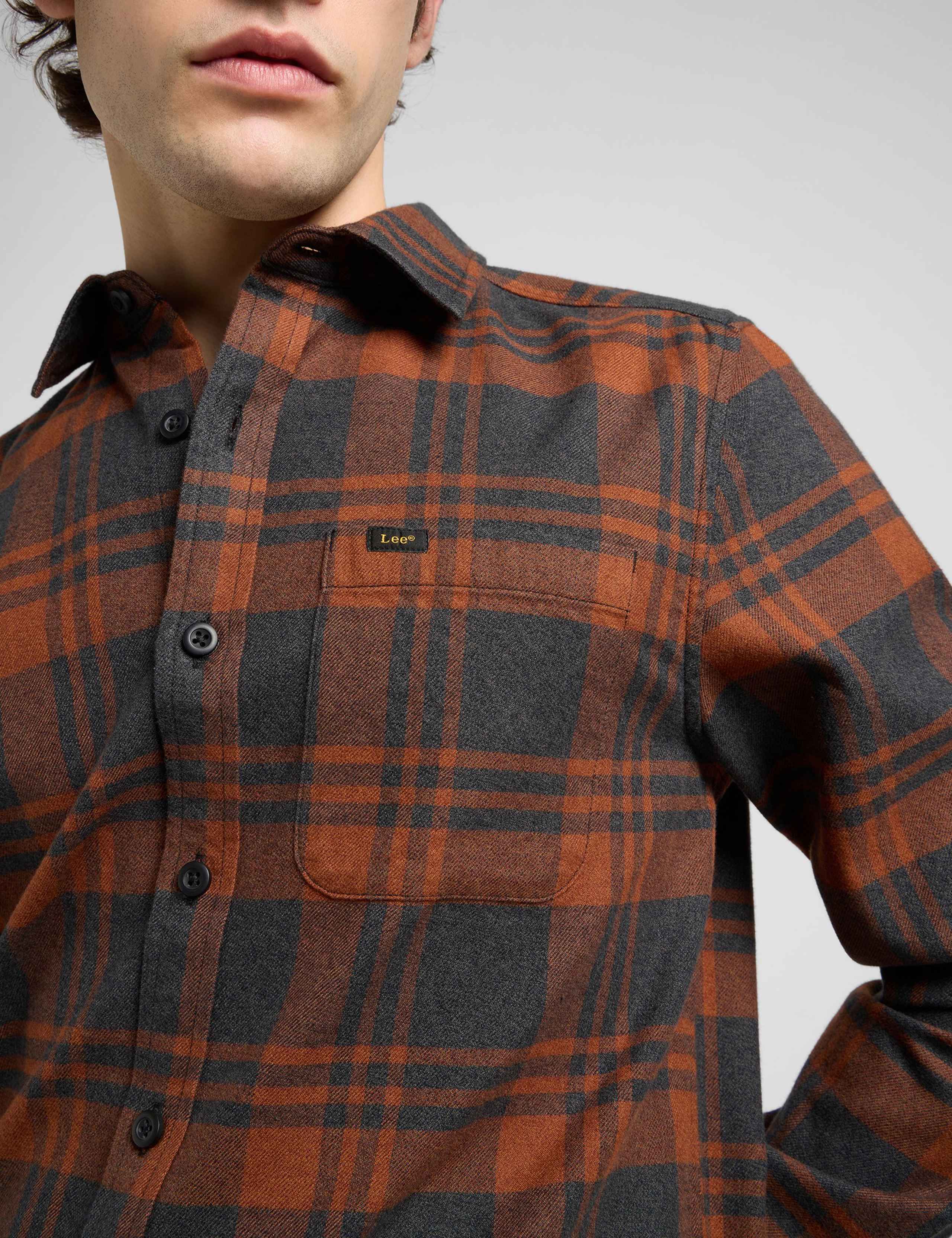 Leesure Pure Cotton Checked Shirt 6 of 6