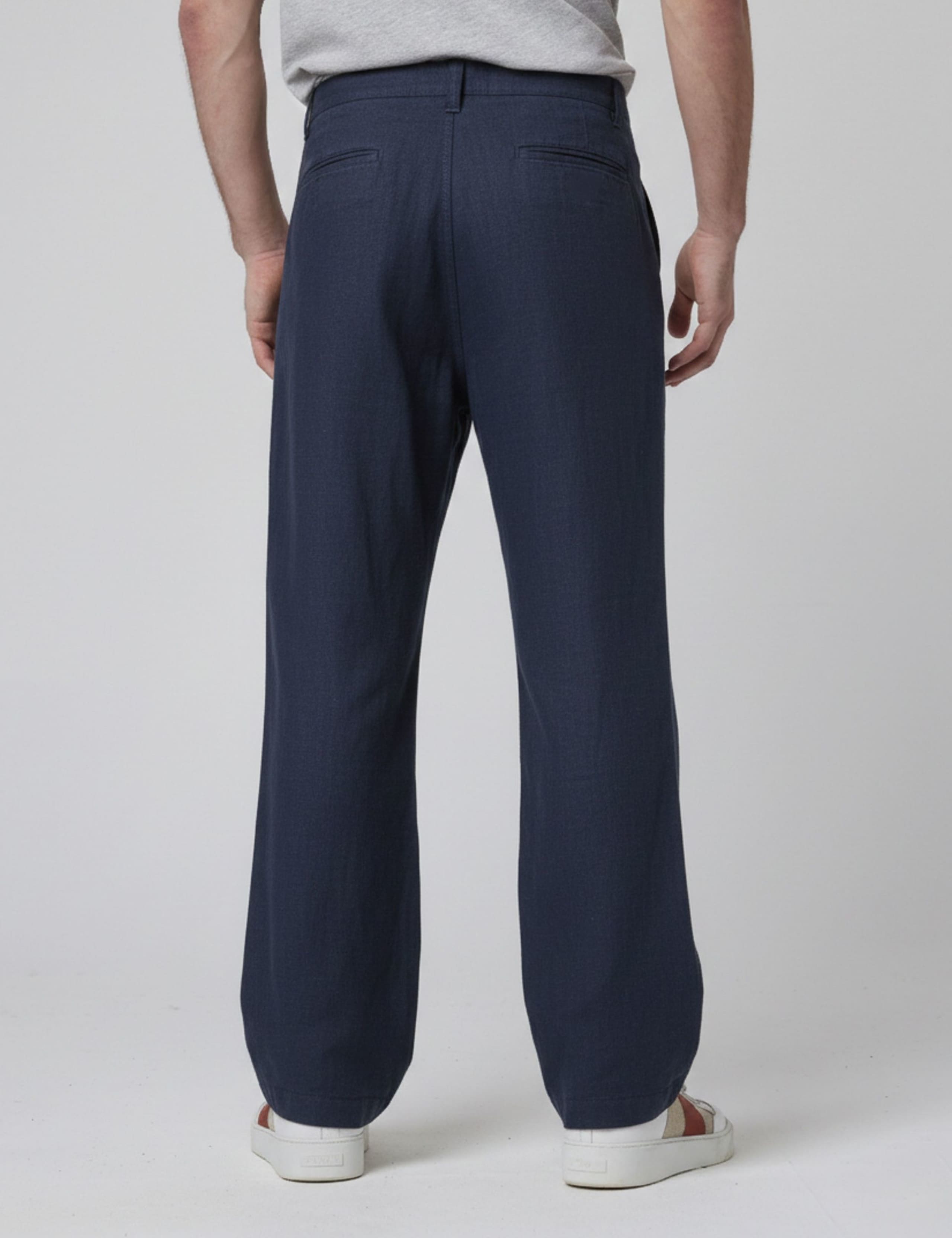 Regular Fit Pure Linen Chinos 4 of 5