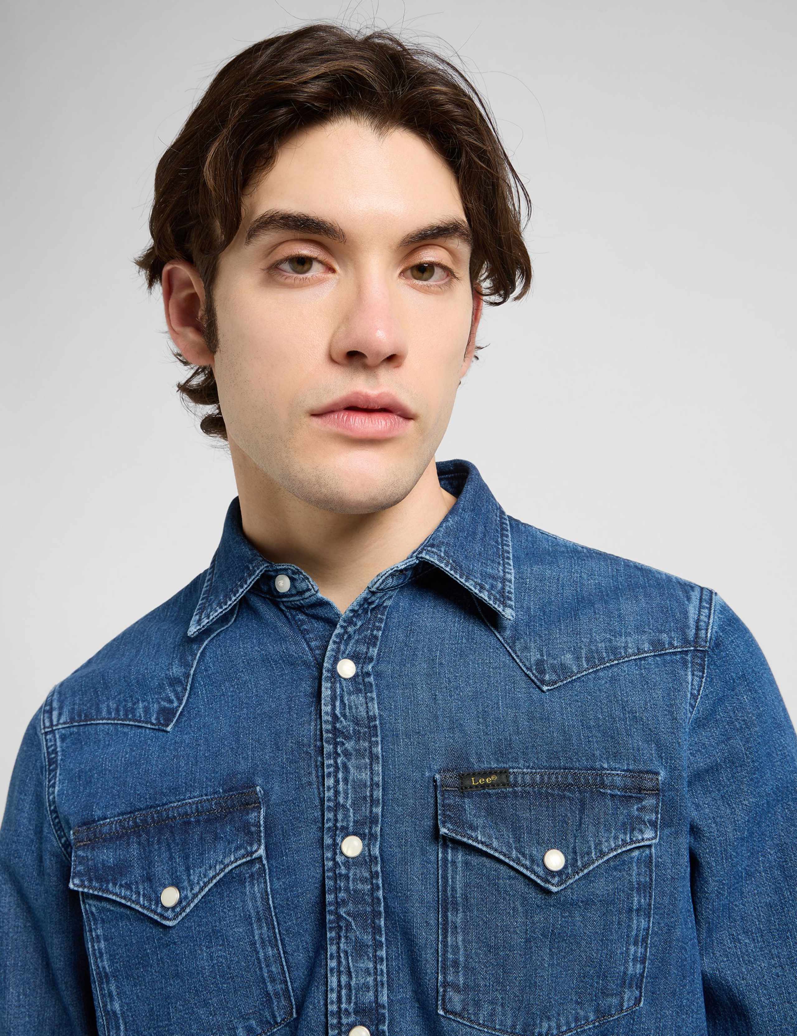 Regular Fit Western Denim Shirt 6 of 8