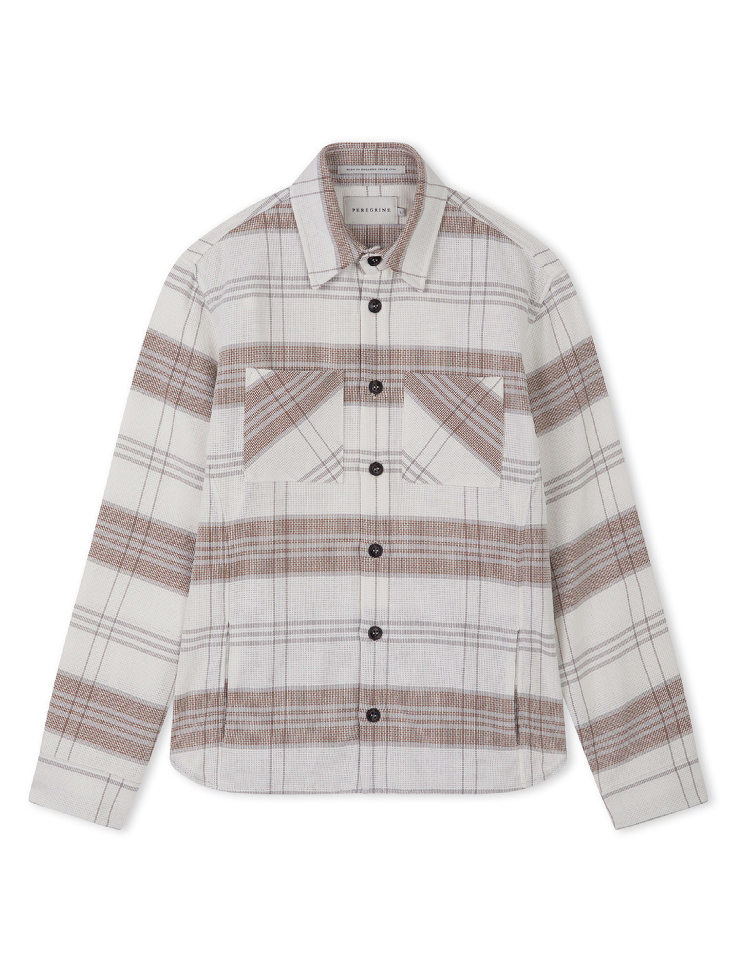 Relaxed Fit Pure Cotton Checked Overshirt 1 of 1
