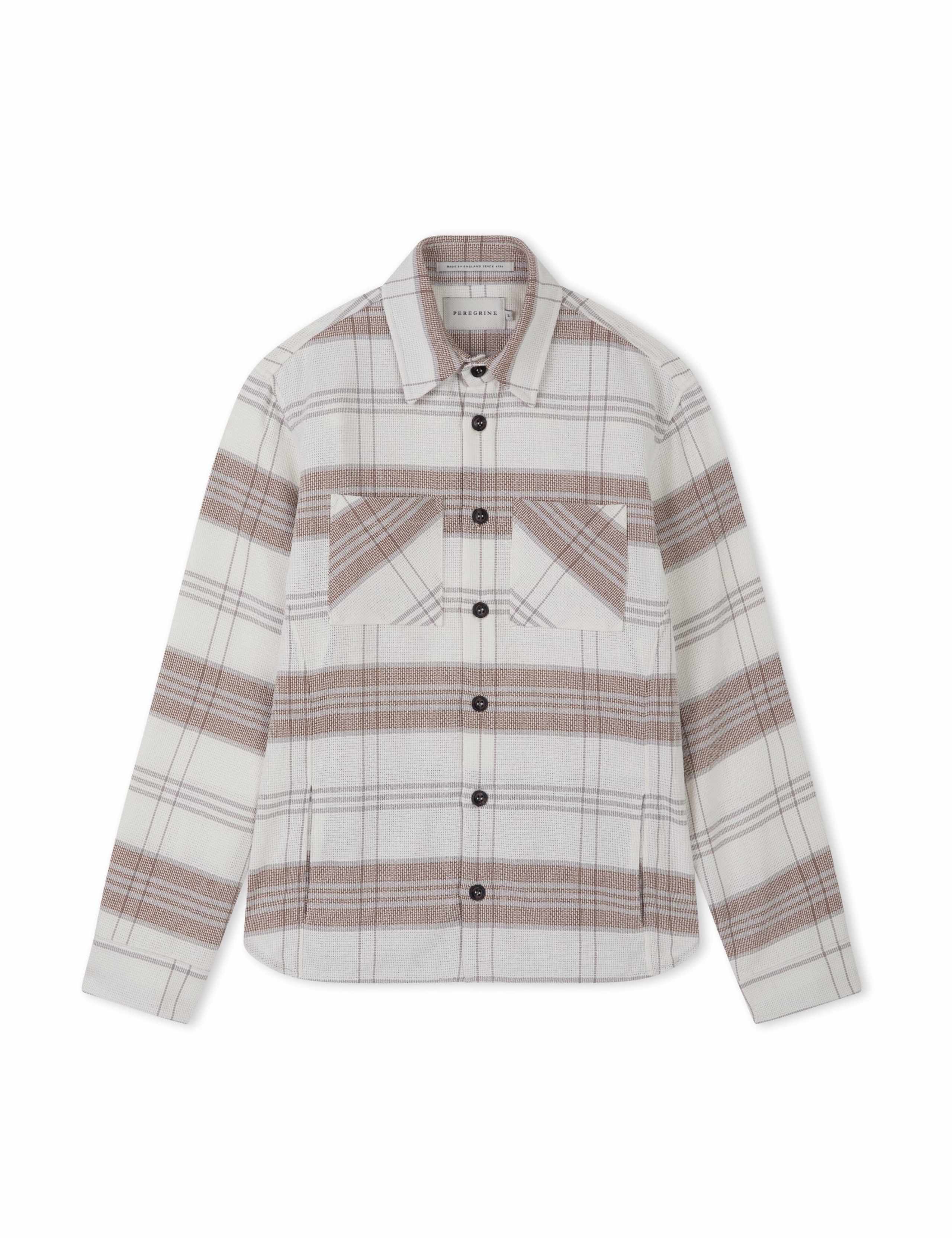 Relaxed Fit Pure Cotton Checked Overshirt 6 of 6