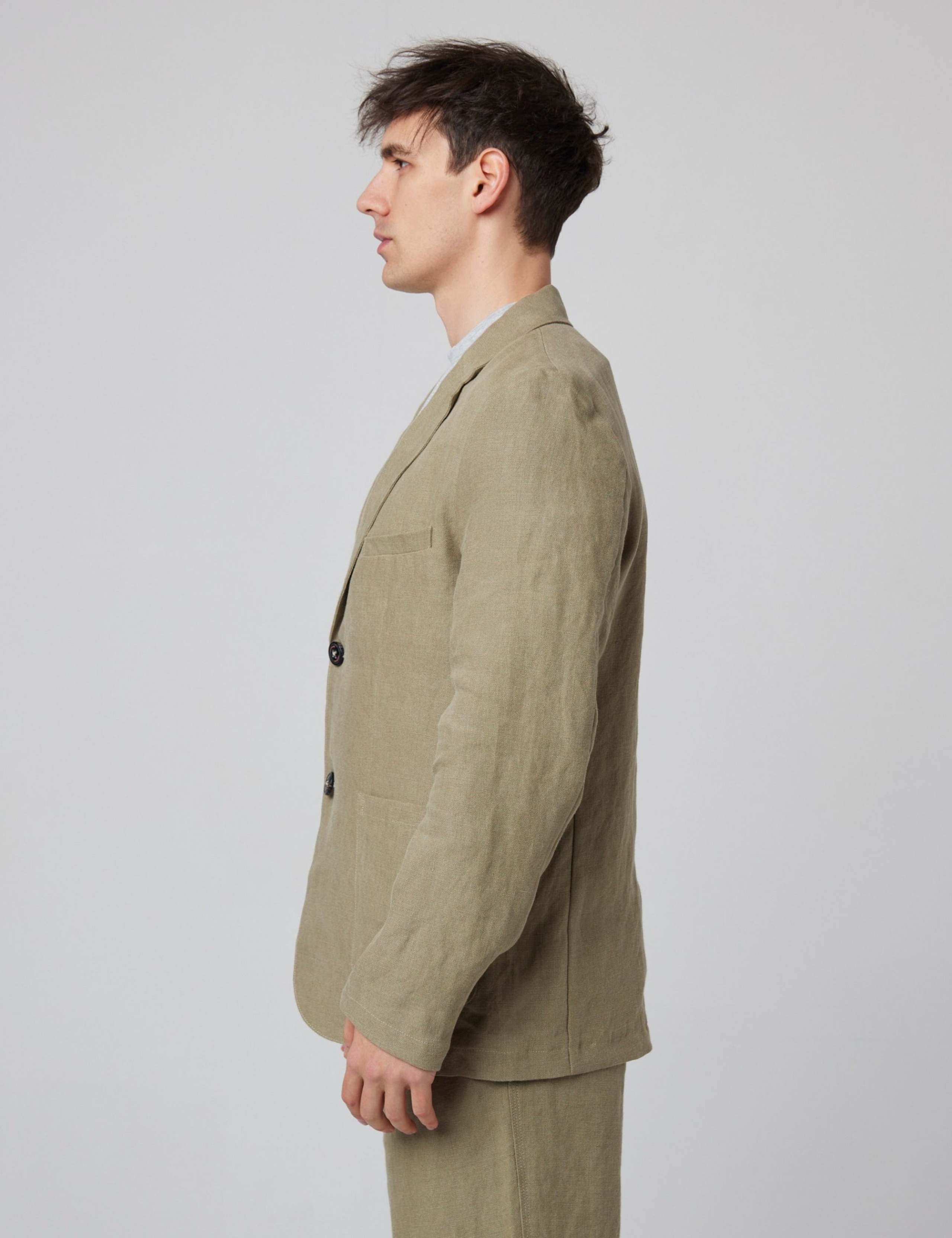 Regular Fit Pure Linen Blazer 4 of 6