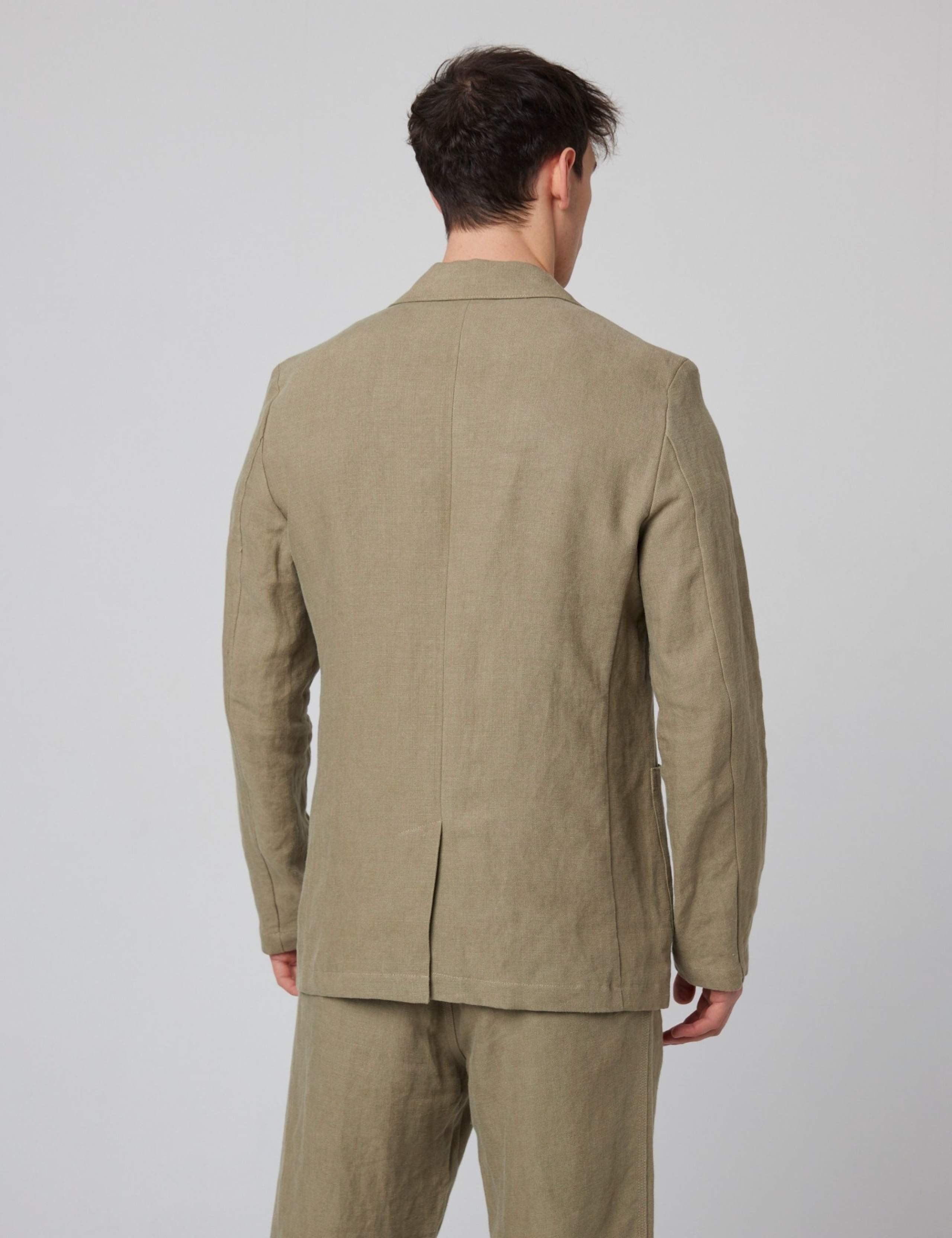 Regular Fit Pure Linen Blazer 5 of 6