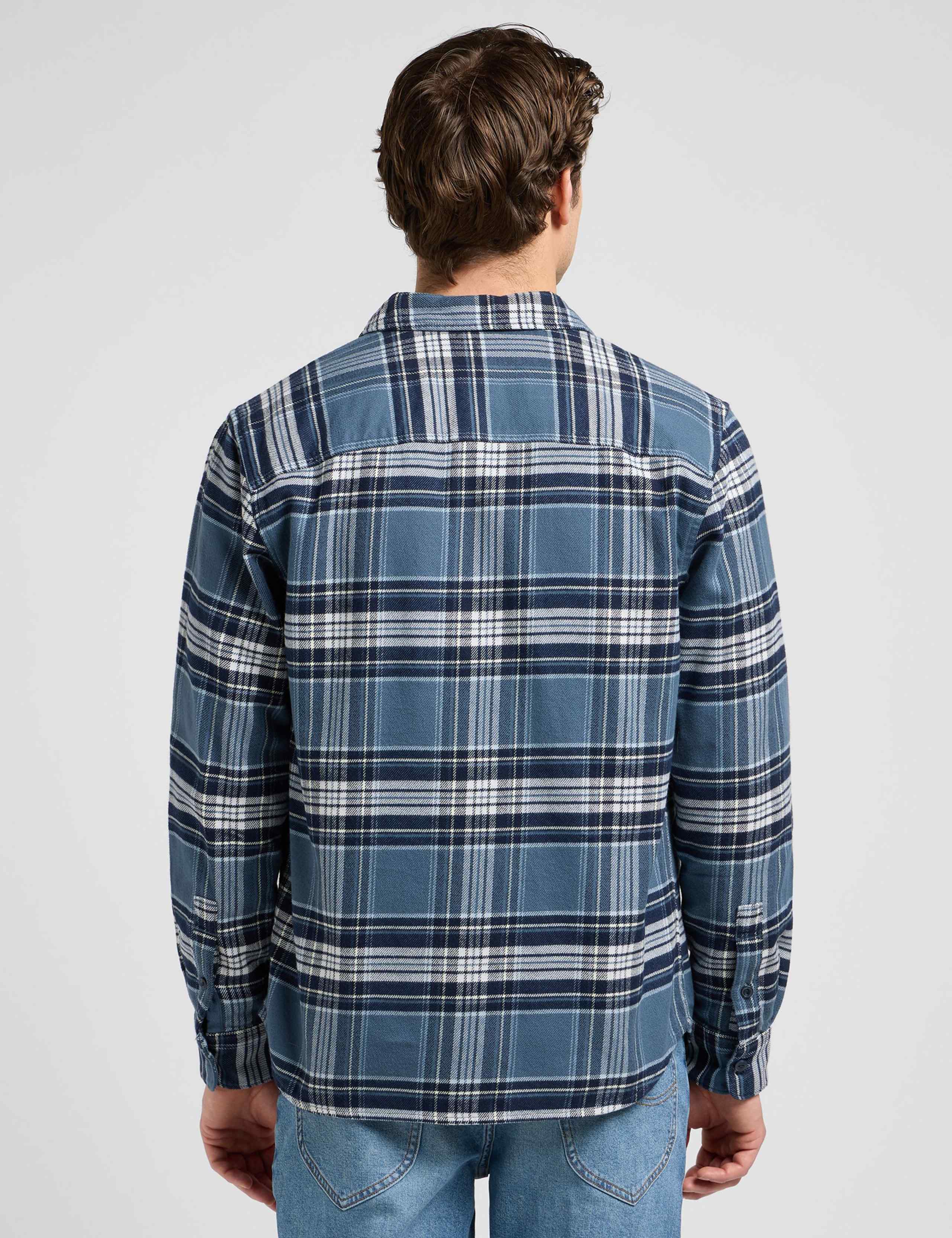 Mercantile Relaxed Pure Cotton Check Shirt 6 of 6