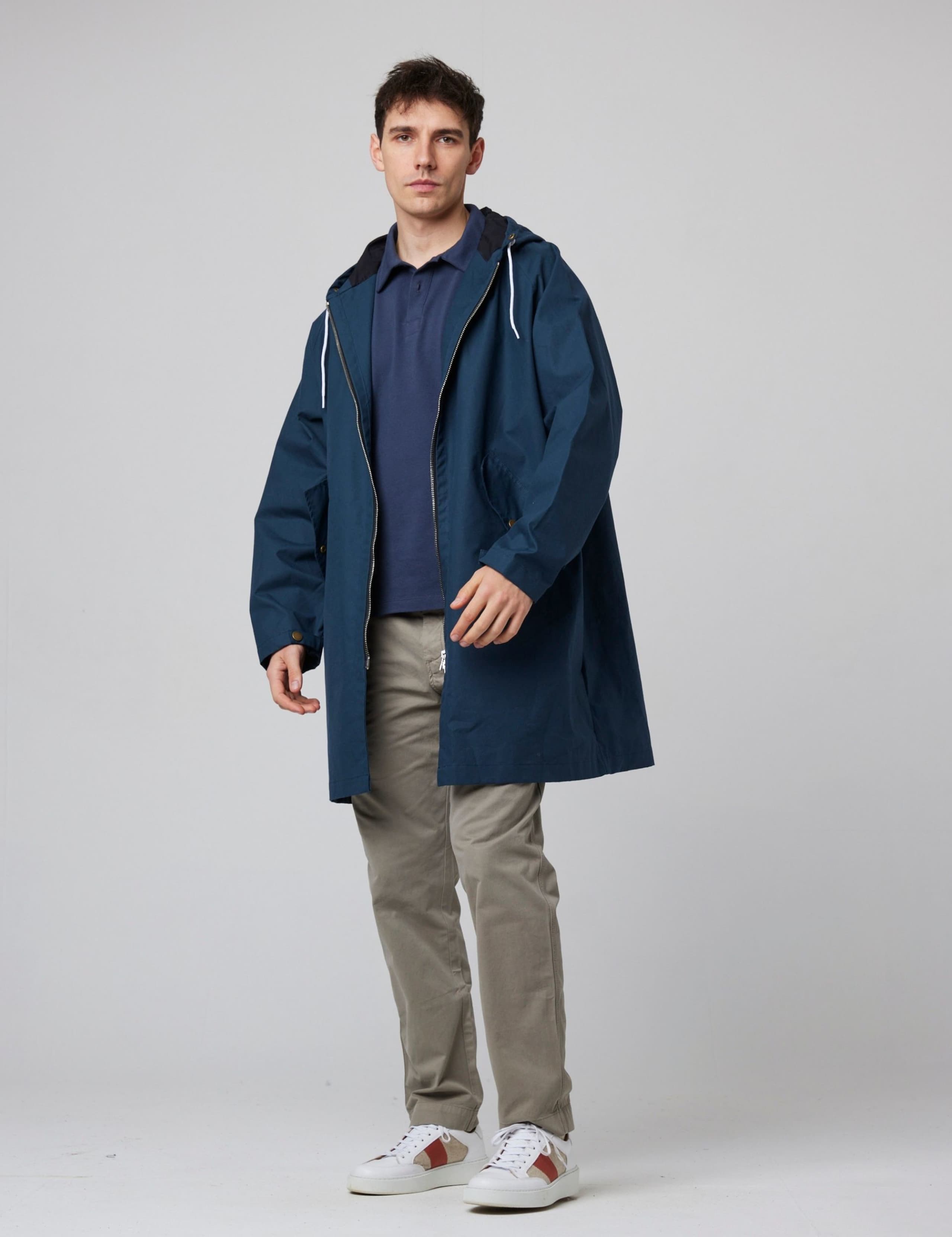 Pure Cotton Hooded Raincoat 2 of 6