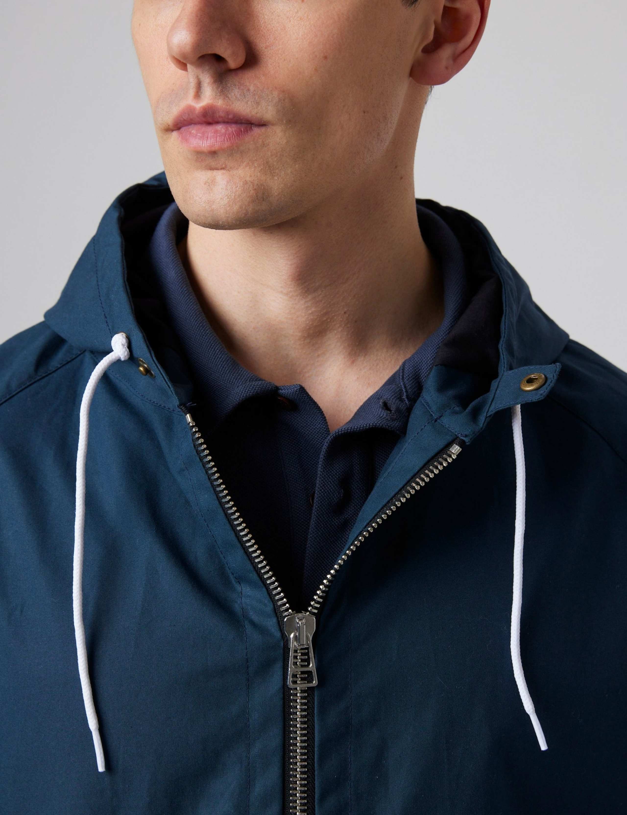 Pure Cotton Hooded Raincoat 3 of 6