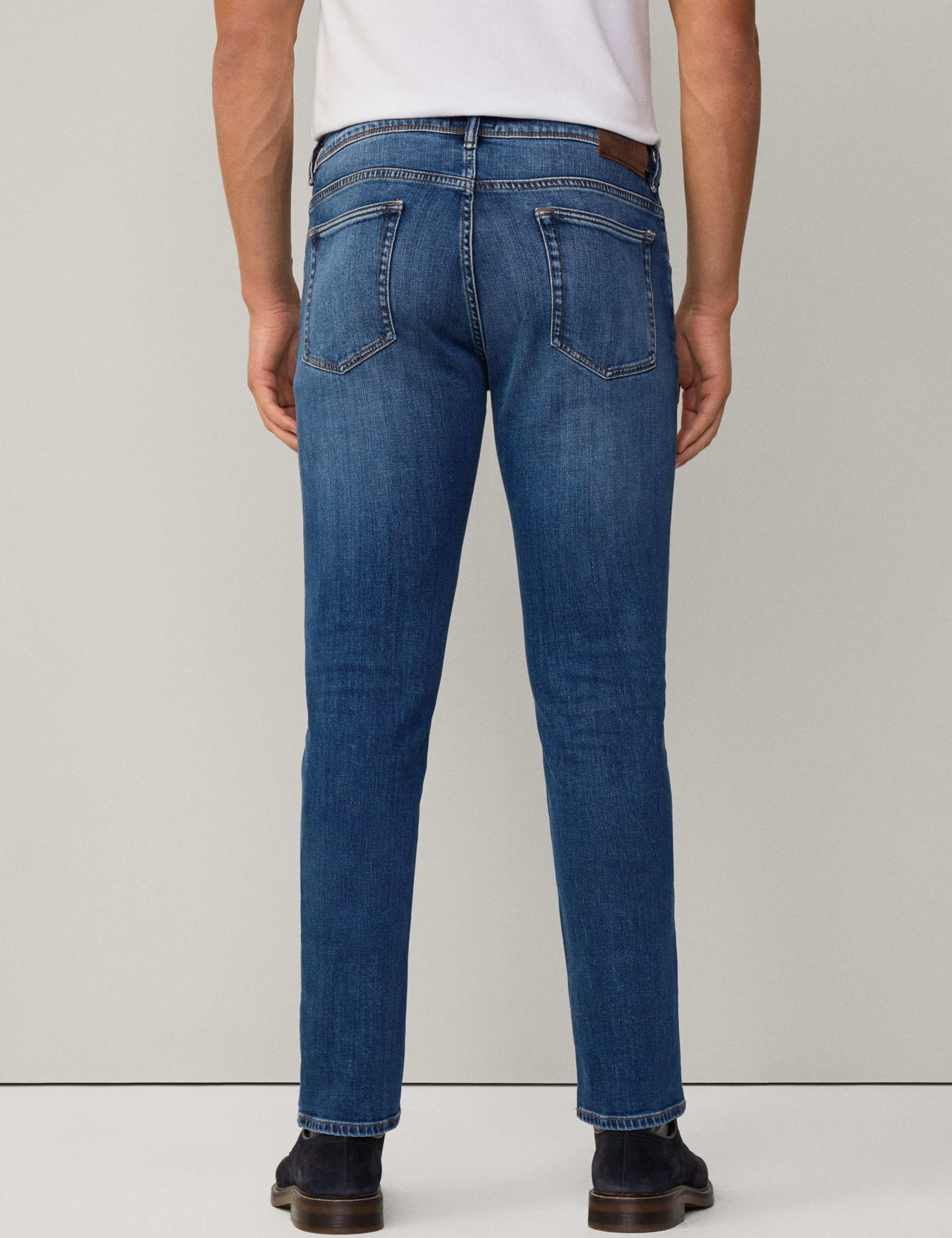 Slim Fit Vintage Wash Stretch Jeans 5 of 7